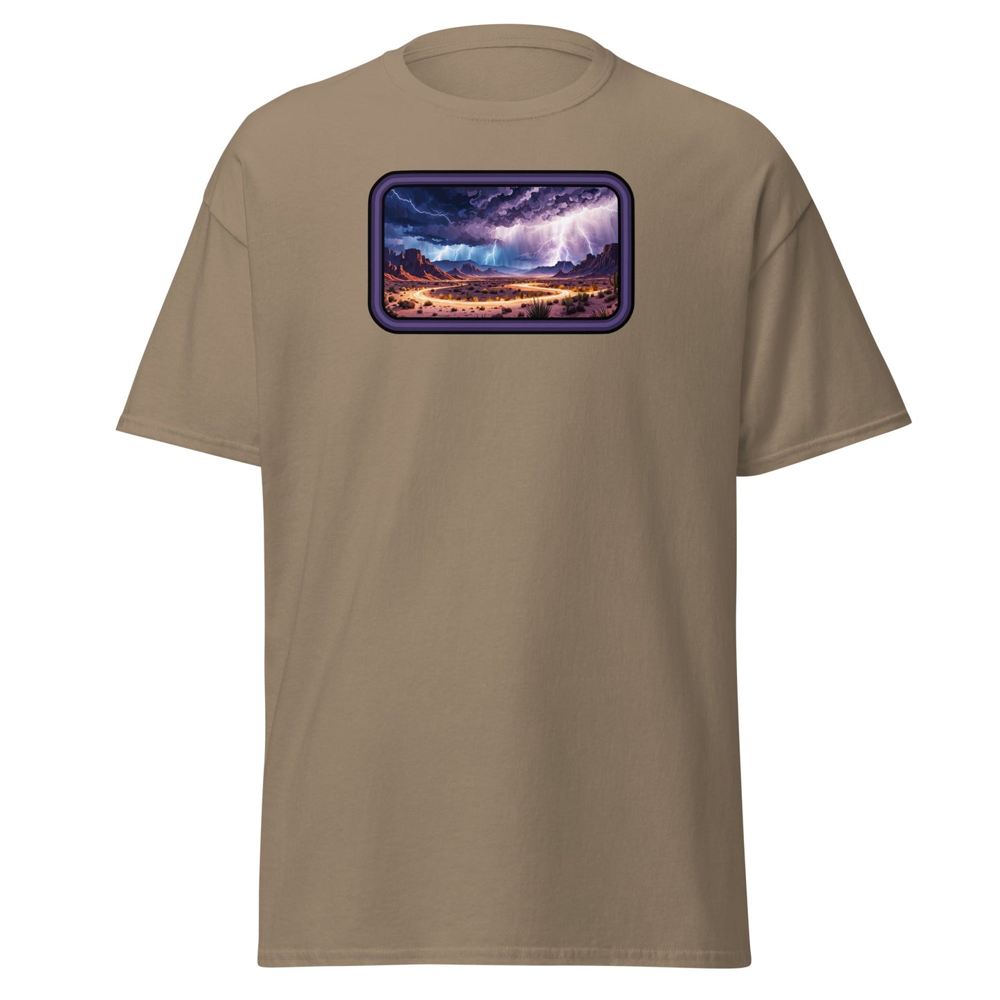 Lightning Over The Desert Women's (Unisex) Classic Tee - Women's Shirts - Discovery Co.