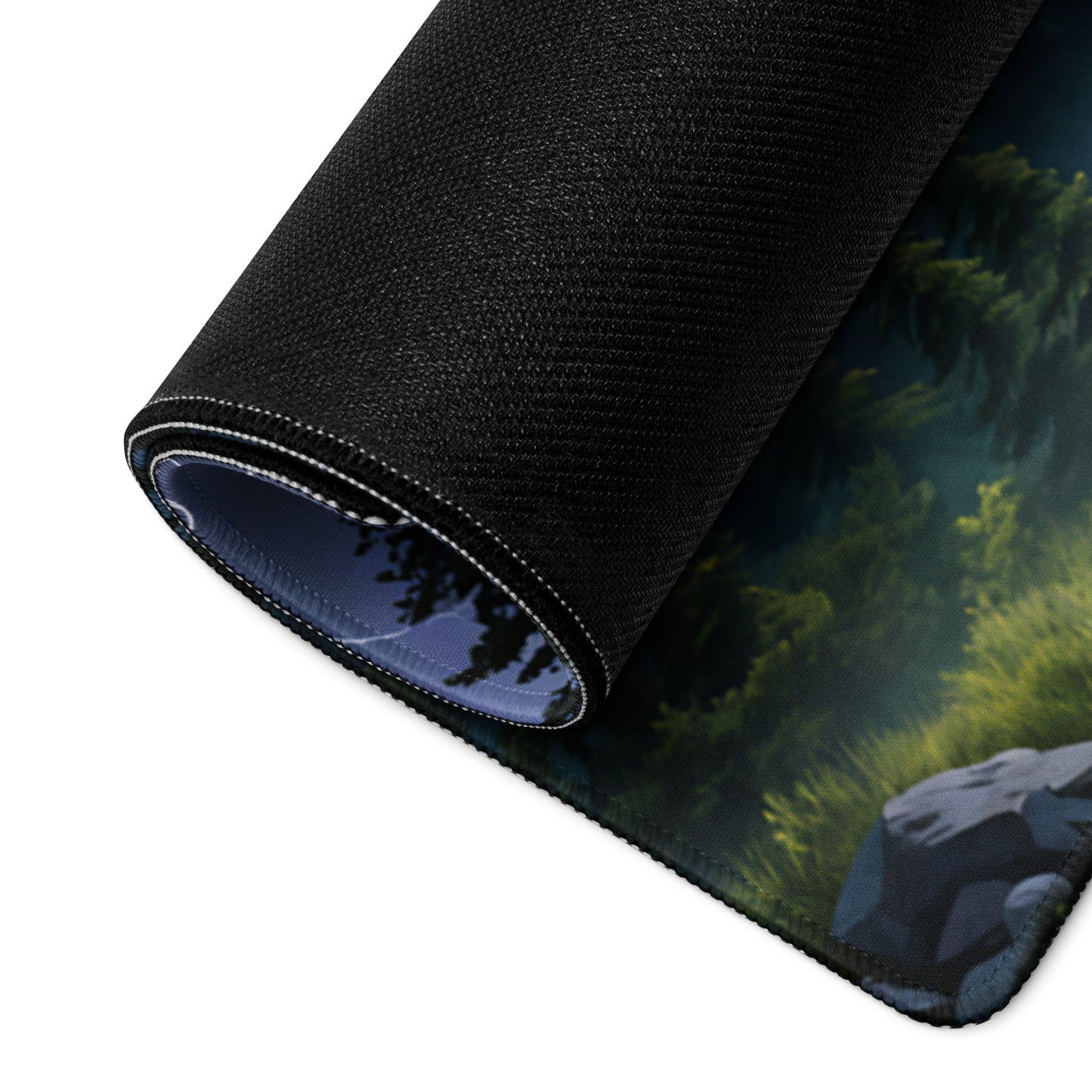 Lightning Over The Mountains Gaming Mouse Pad - Mouse Pads - Discovery Co.