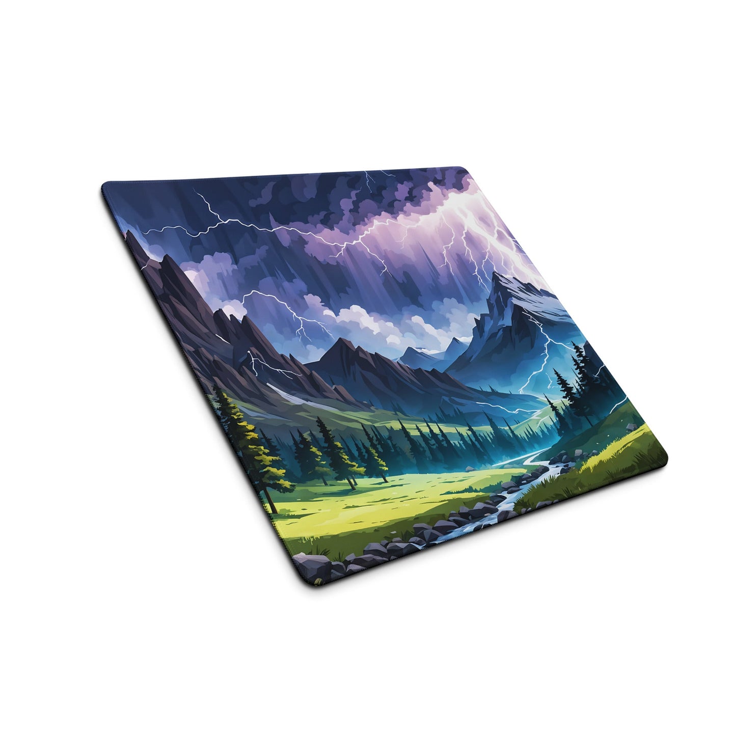 Lightning Over The Mountains IV Gaming Mouse Pad - Mouse Pads - Discovery Co.