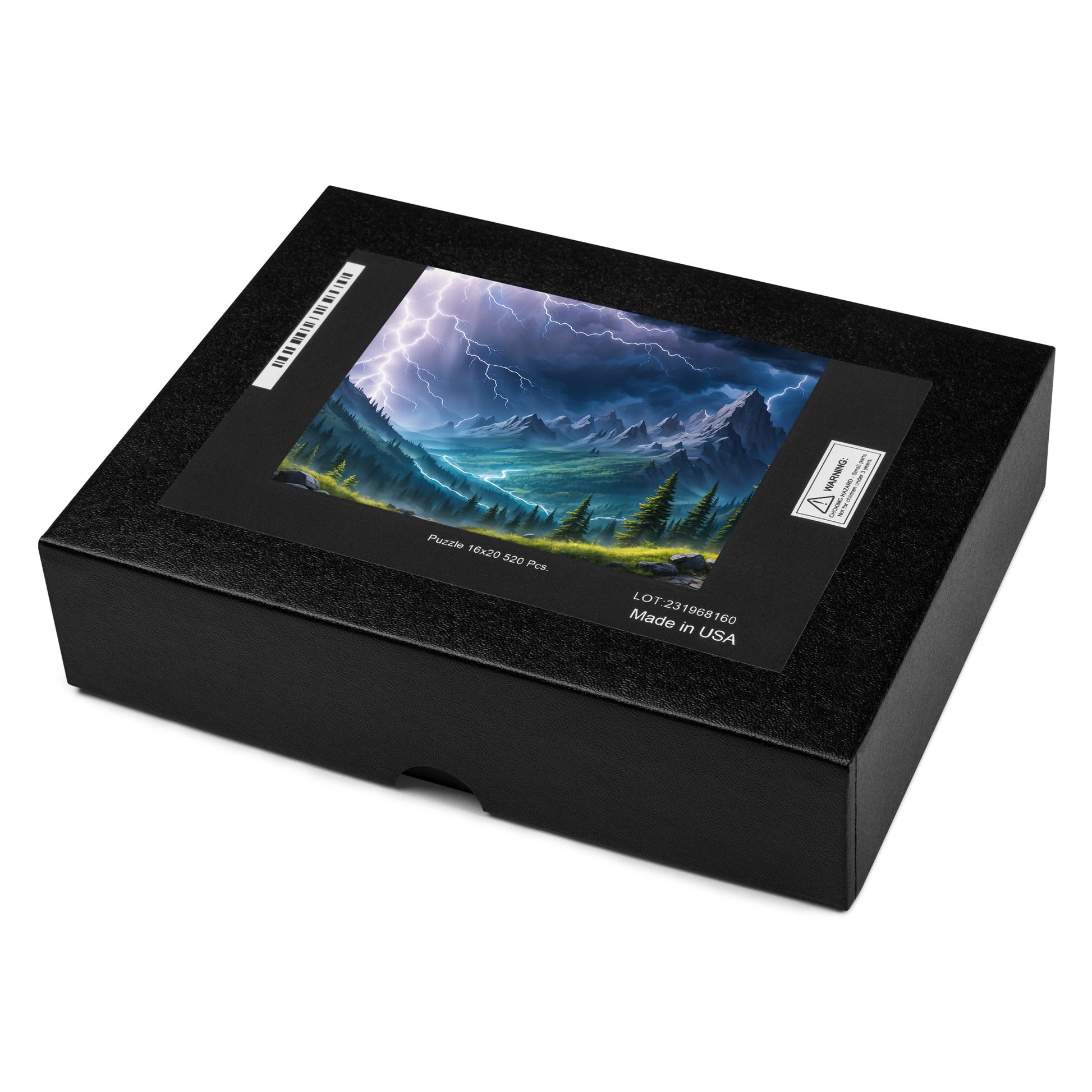 Lightning Over The Mountains Jigsaw Puzzle - Puzzle - Discovery Co.
