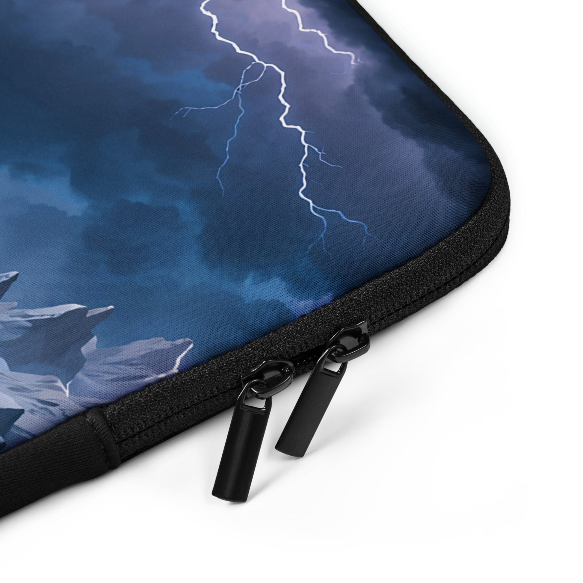 Lightning Over The Mountains Laptop Sleeve - Laptop Cases - Discovery Co.