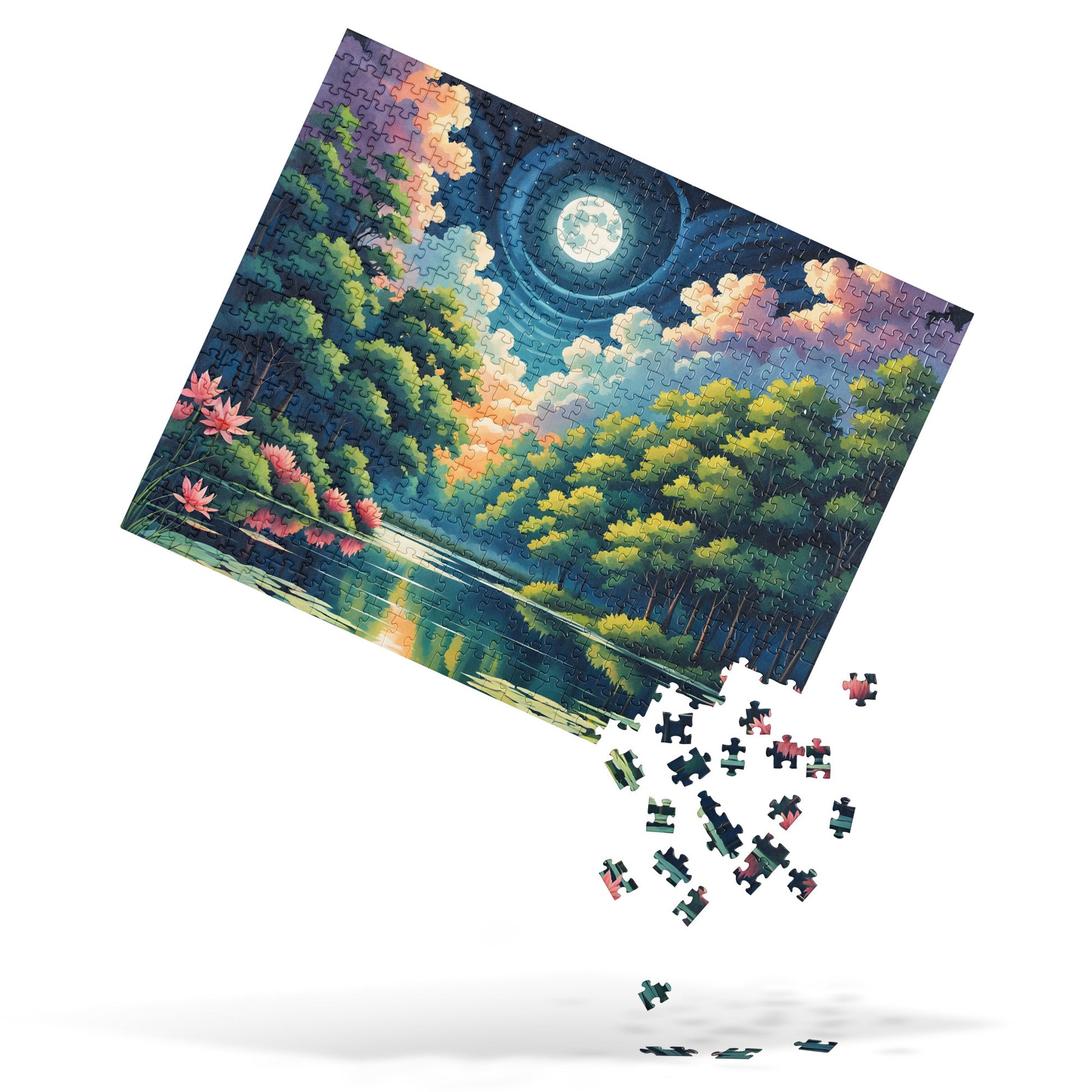 Lily Pads On The Lake II Jigsaw Puzzle - Puzzle - Discovery Co.