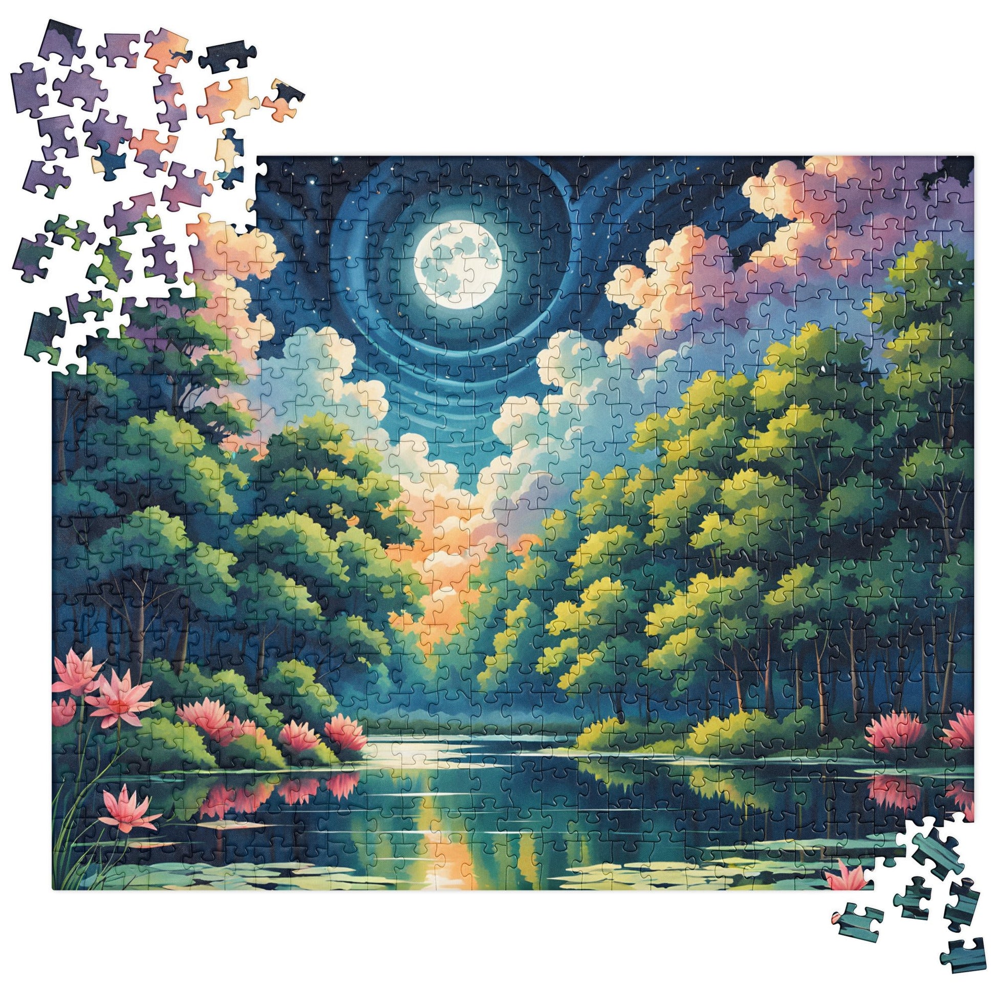 Lily Pads On The Lake II Jigsaw Puzzle - Puzzle - Discovery Co.