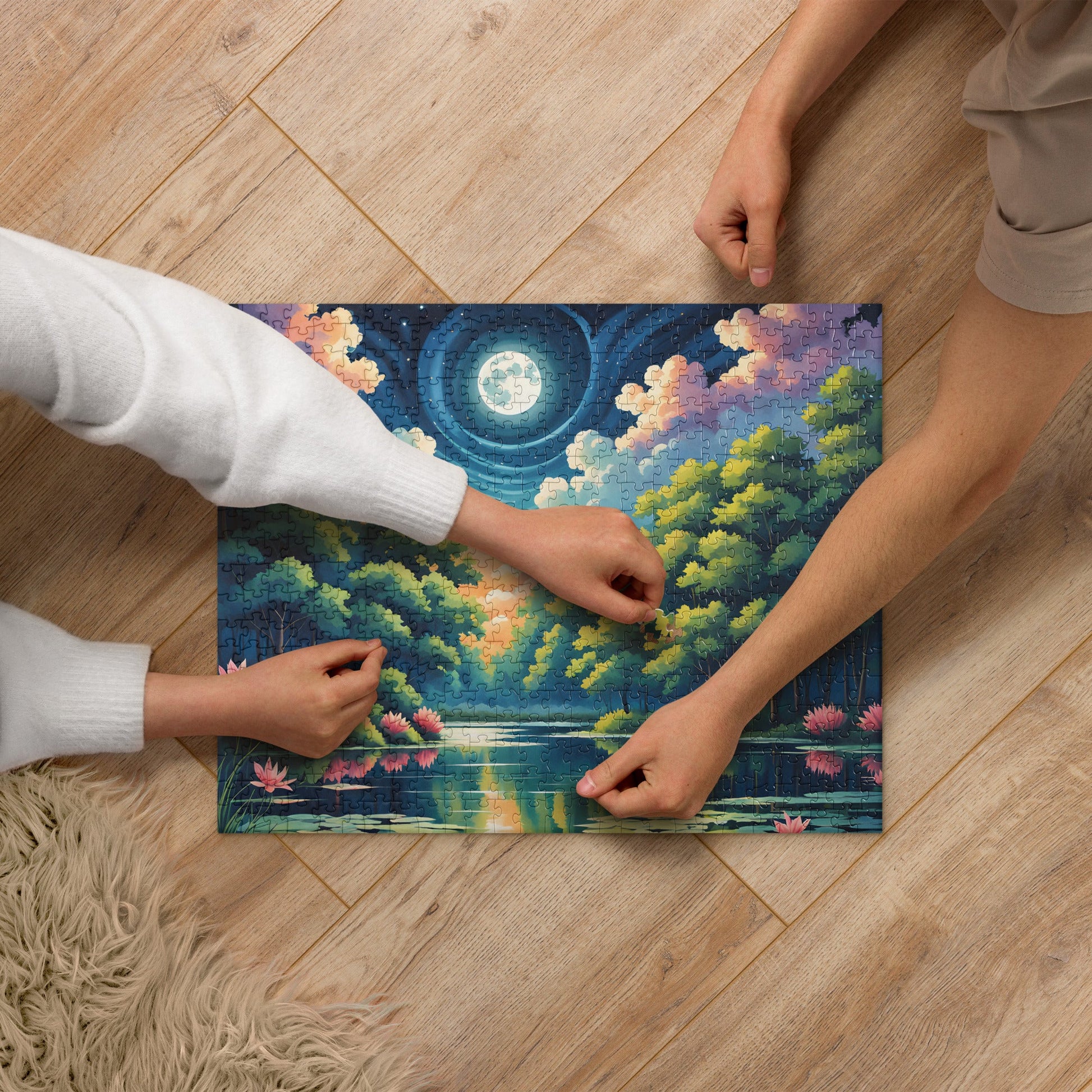 Lily Pads On The Lake II Jigsaw Puzzle - Puzzle - Discovery Co.