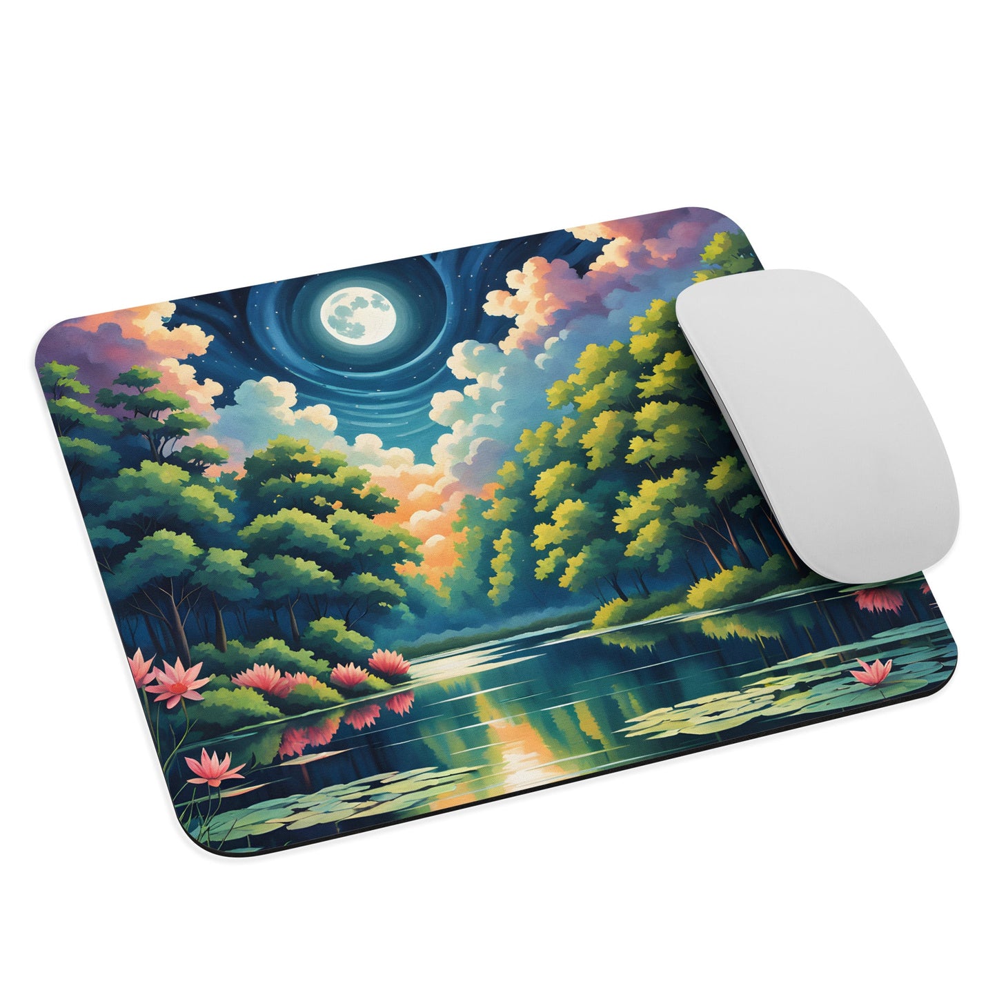 Lily Pads On The Lake II Mouse Pad - Mouse Pads - Discovery Co.