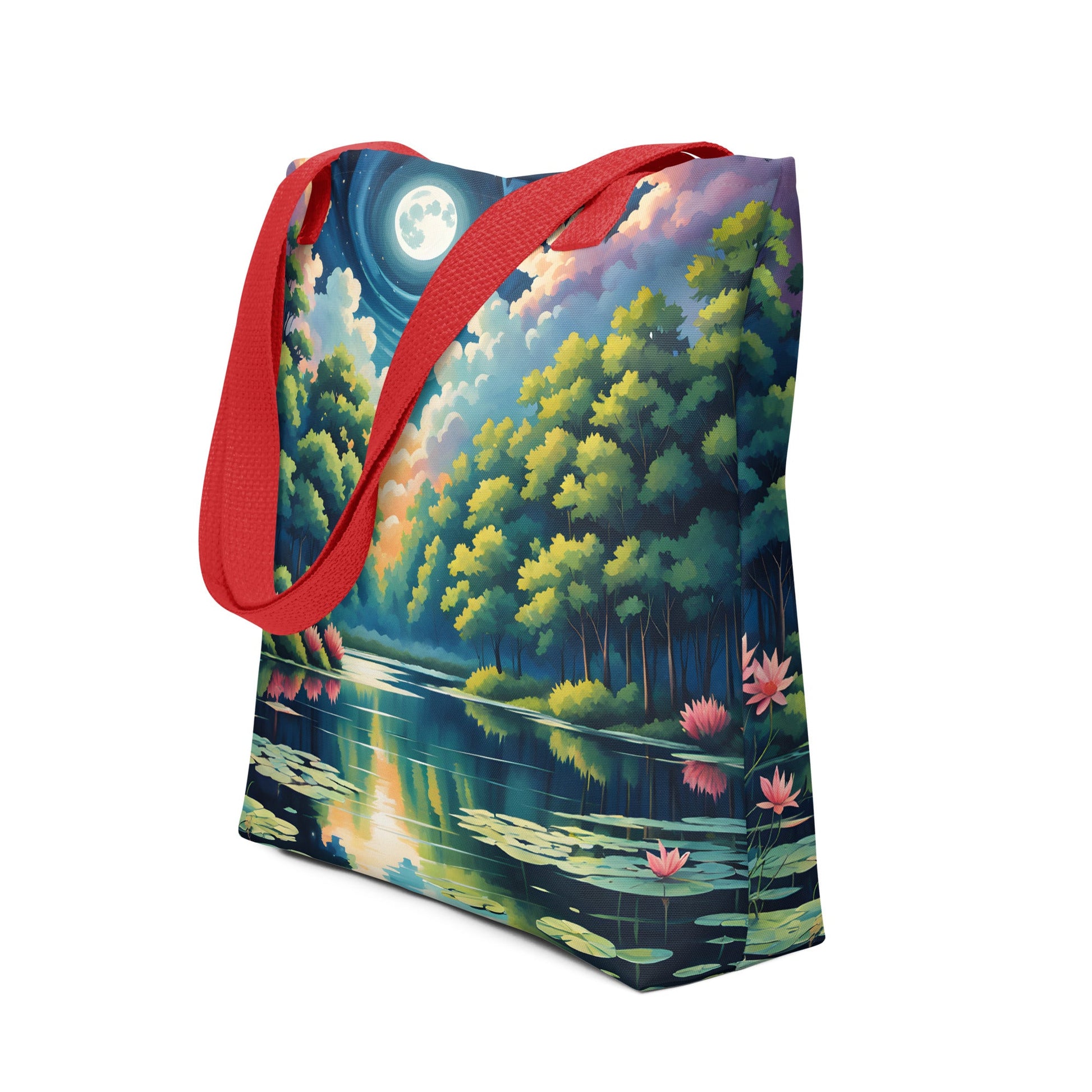 Lily Pads On The Lake II Tote Bag - Tote Bags - Discovery Co.
