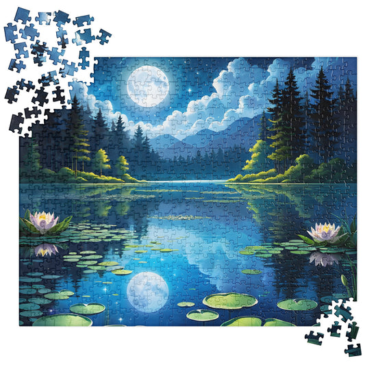 Lily Pads On The Lake Jigsaw Puzzle - Puzzle - Discovery Co.