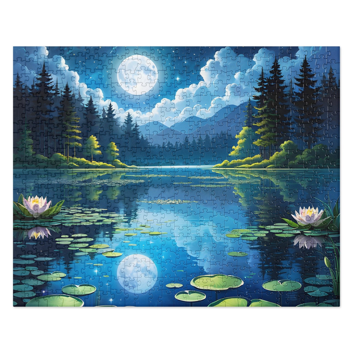 Lily Pads On The Lake Jigsaw Puzzle - Puzzle - Discovery Co.