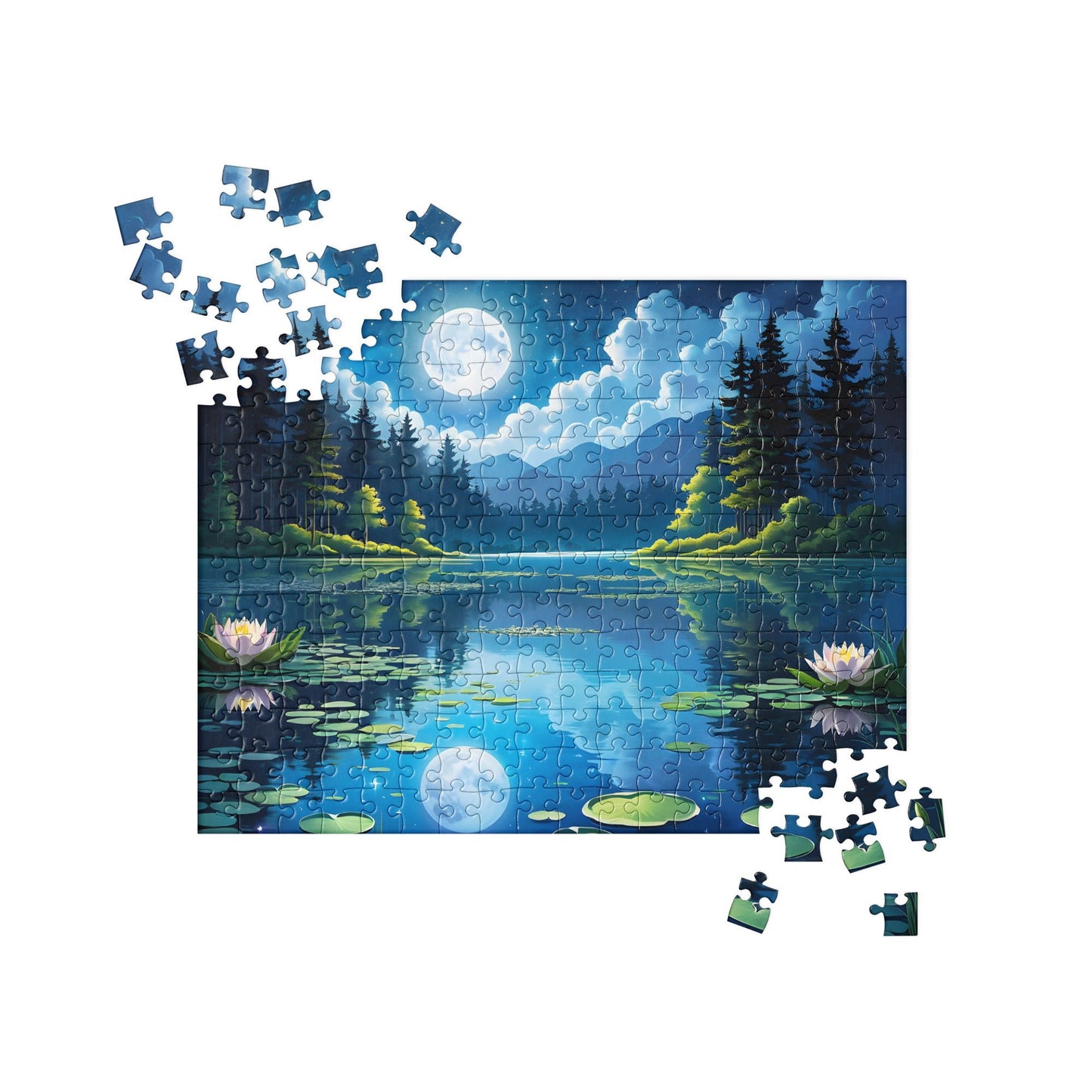 Lily Pads On The Lake Jigsaw Puzzle - Puzzle - Discovery Co.