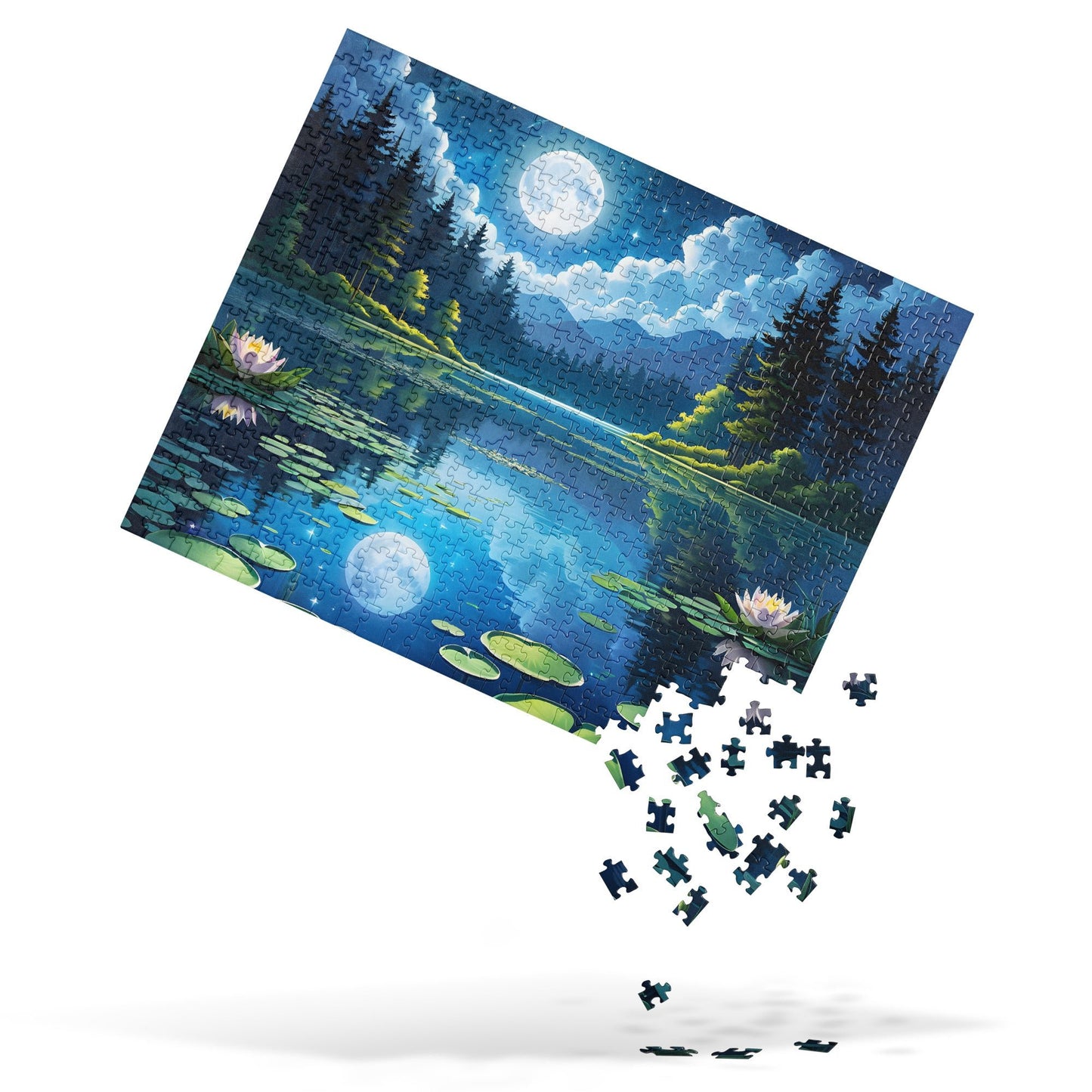 Lily Pads On The Lake Jigsaw Puzzle - Puzzle - Discovery Co.