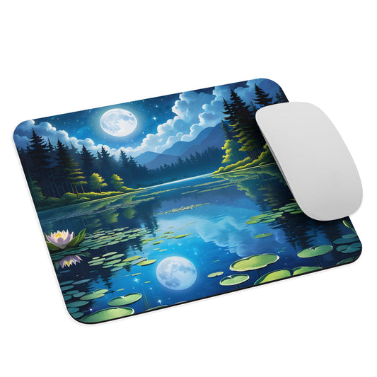 Lily Pads On The Lake Mouse Pad - Mouse Pads - Discovery Co.