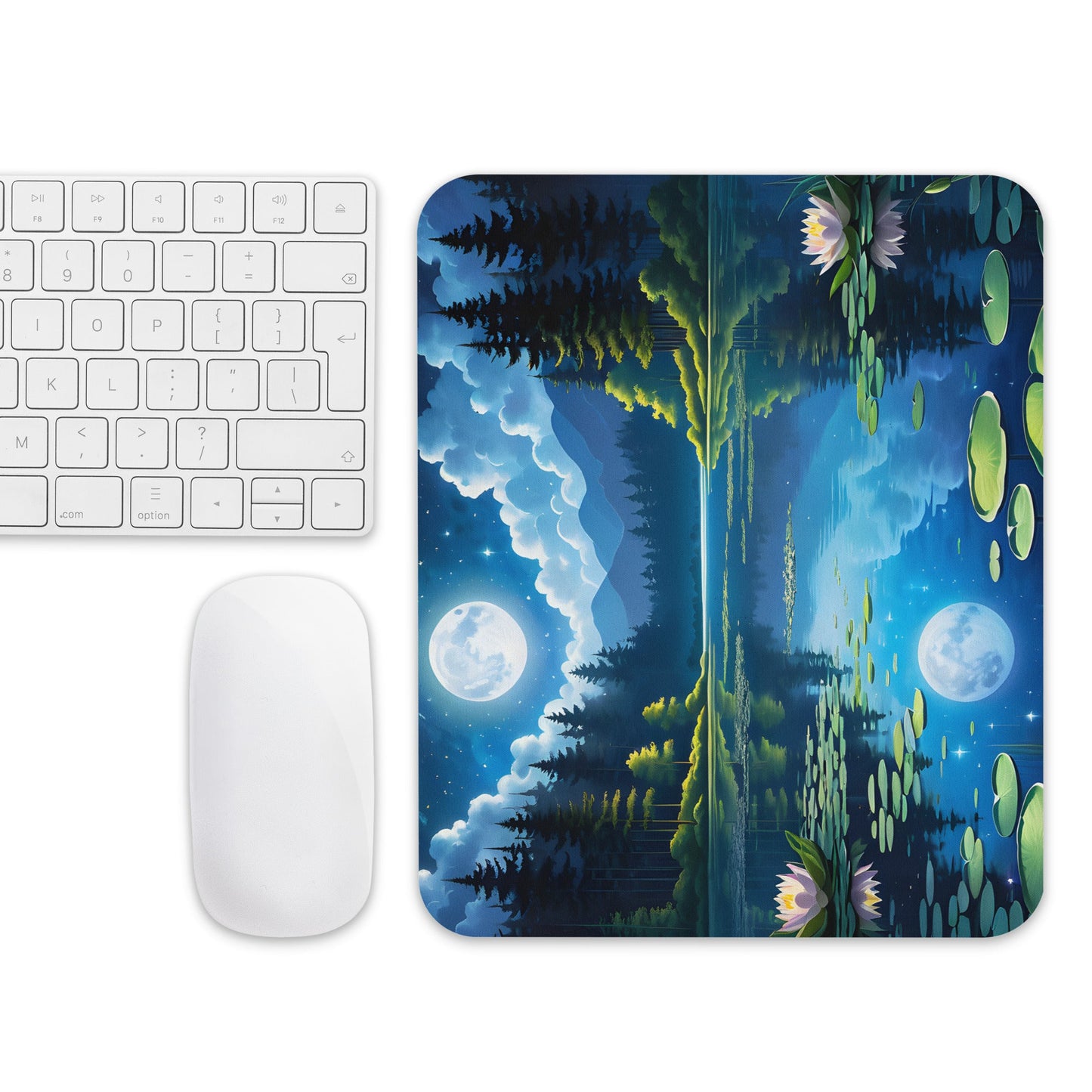 Lily Pads On The Lake Mouse Pad - Mouse Pads - Discovery Co.