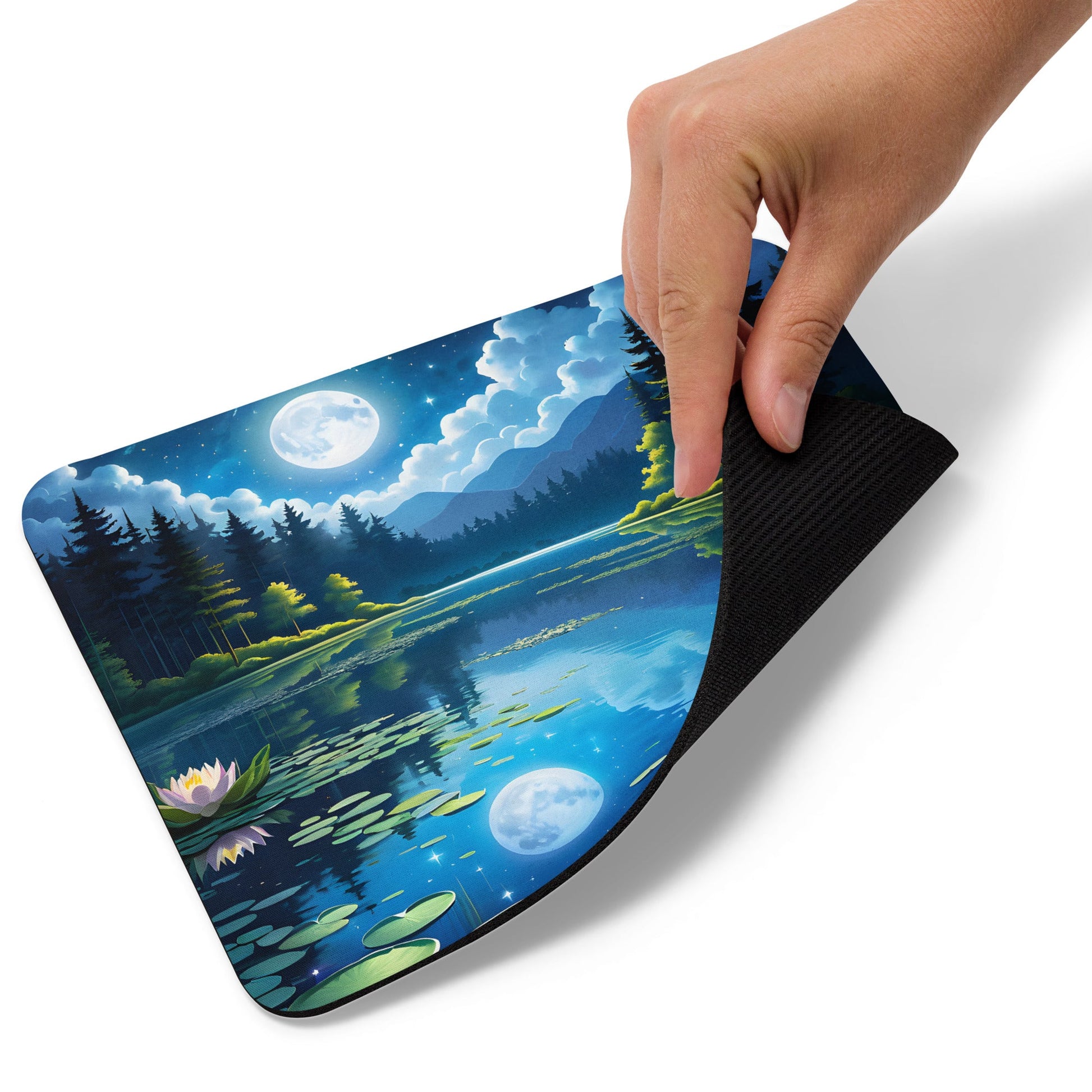 Lily Pads On The Lake Mouse Pad - Mouse Pads - Discovery Co.