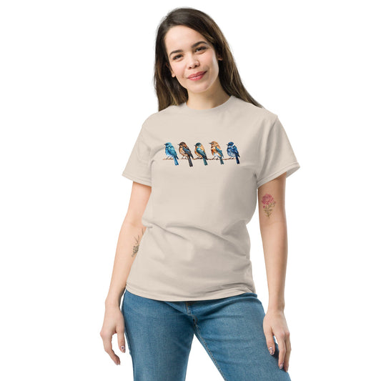 Line Of Birds Women's (Unisex) Classic Tee - Women's Shirts - Discovery Co.