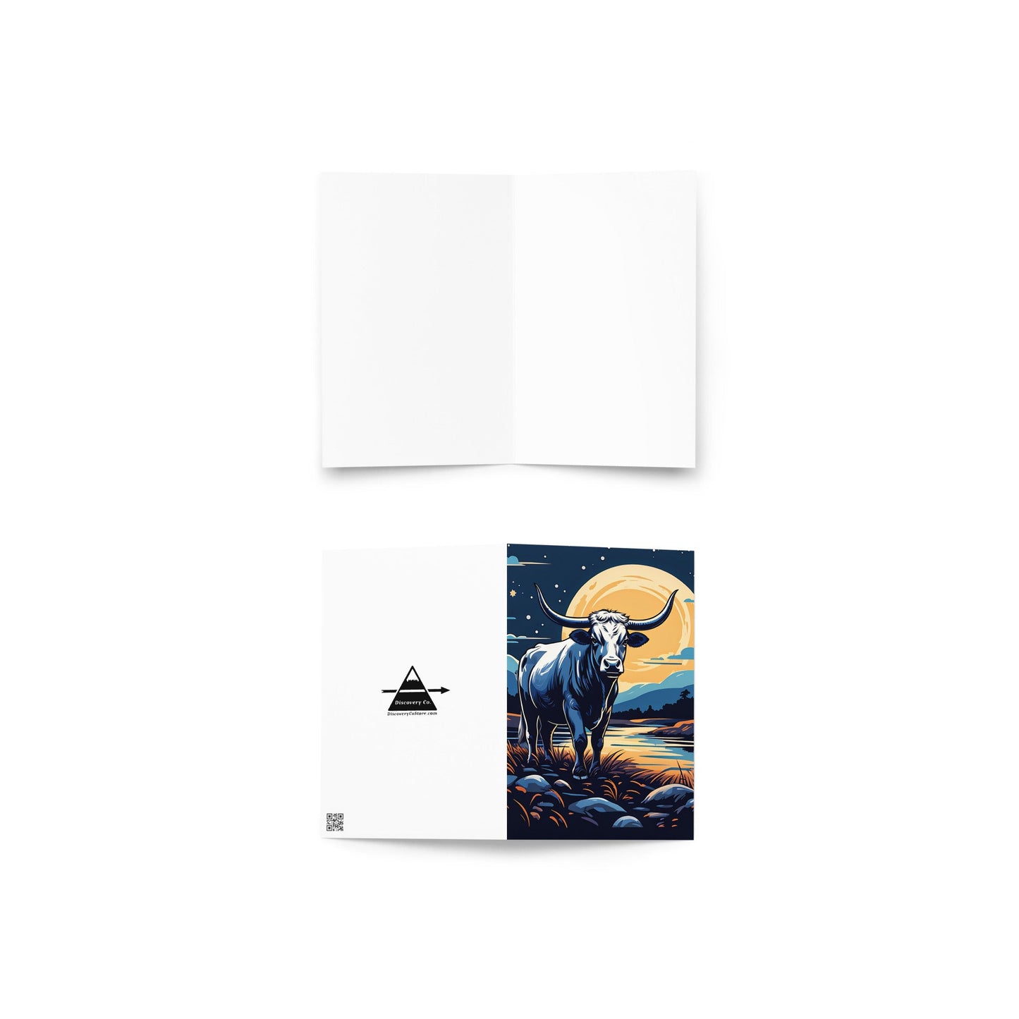 Longhorn Greeting Card - Greeting Card - Discovery Co.