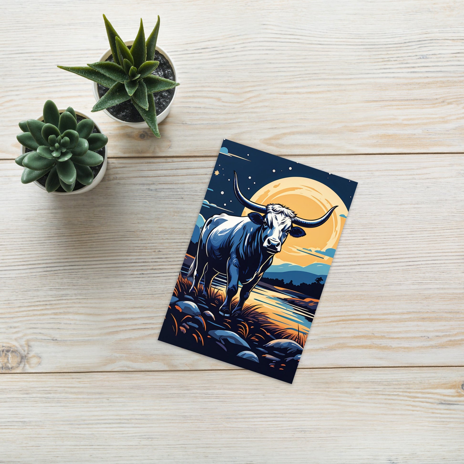 Longhorn Greeting Card - Greeting Card - Discovery Co.