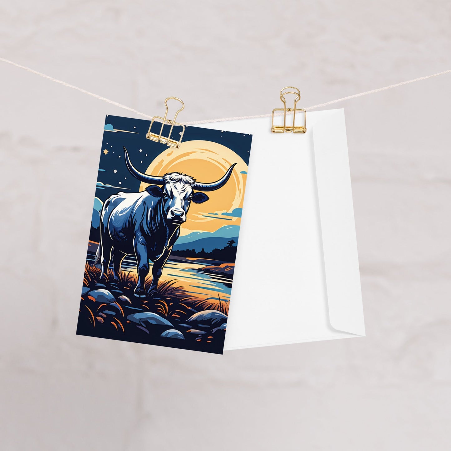 Longhorn Greeting Card - Greeting Card - Discovery Co.