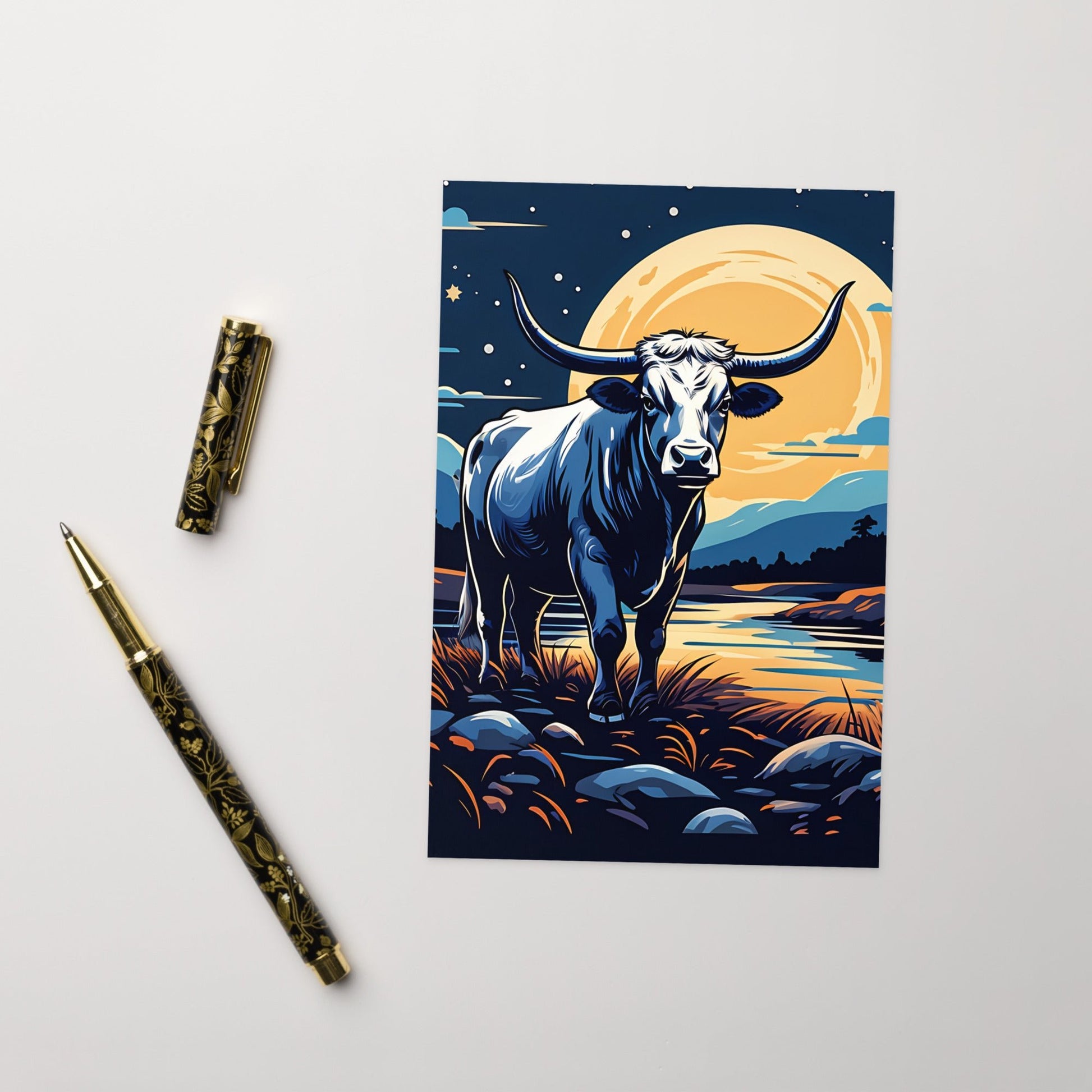 Longhorn Greeting Card - Greeting Card - Discovery Co.