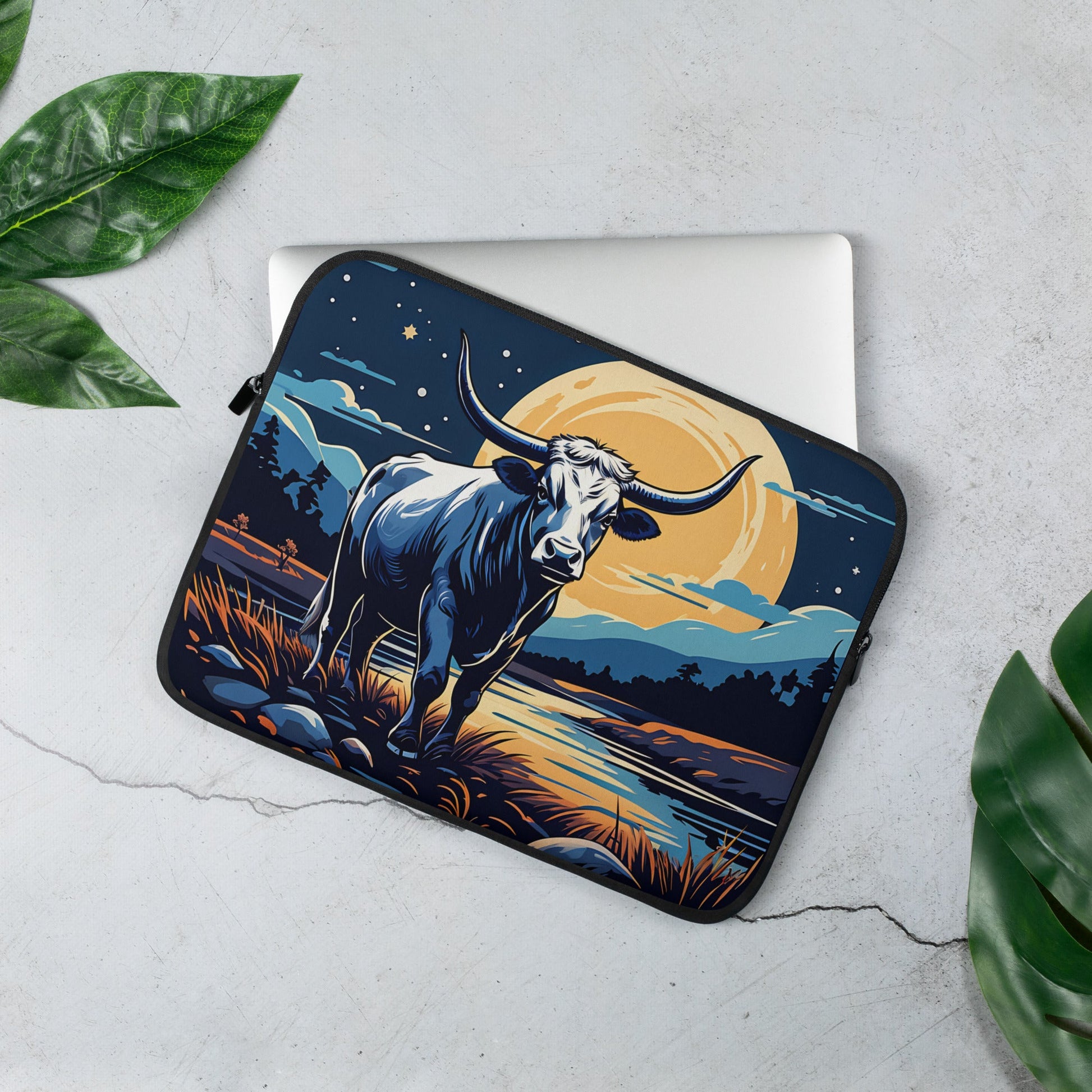 Longhorn Laptop Sleeve - Laptop Cases - Discovery Co.