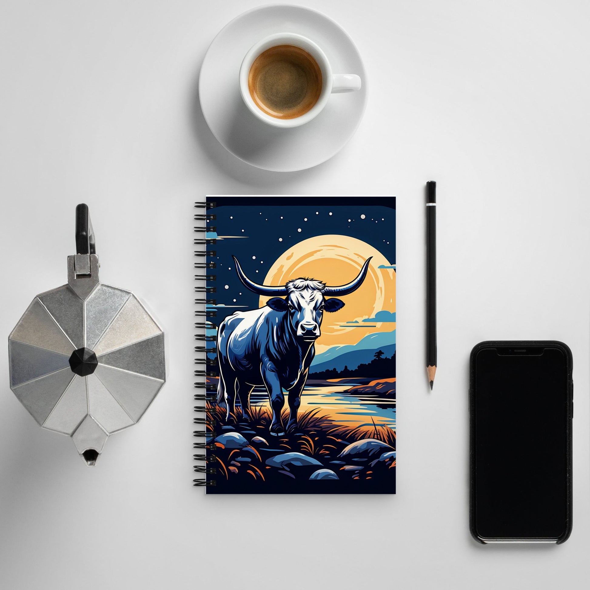 Longhorn Spiral Notebook - Spiral Notebooks - Discovery Co.