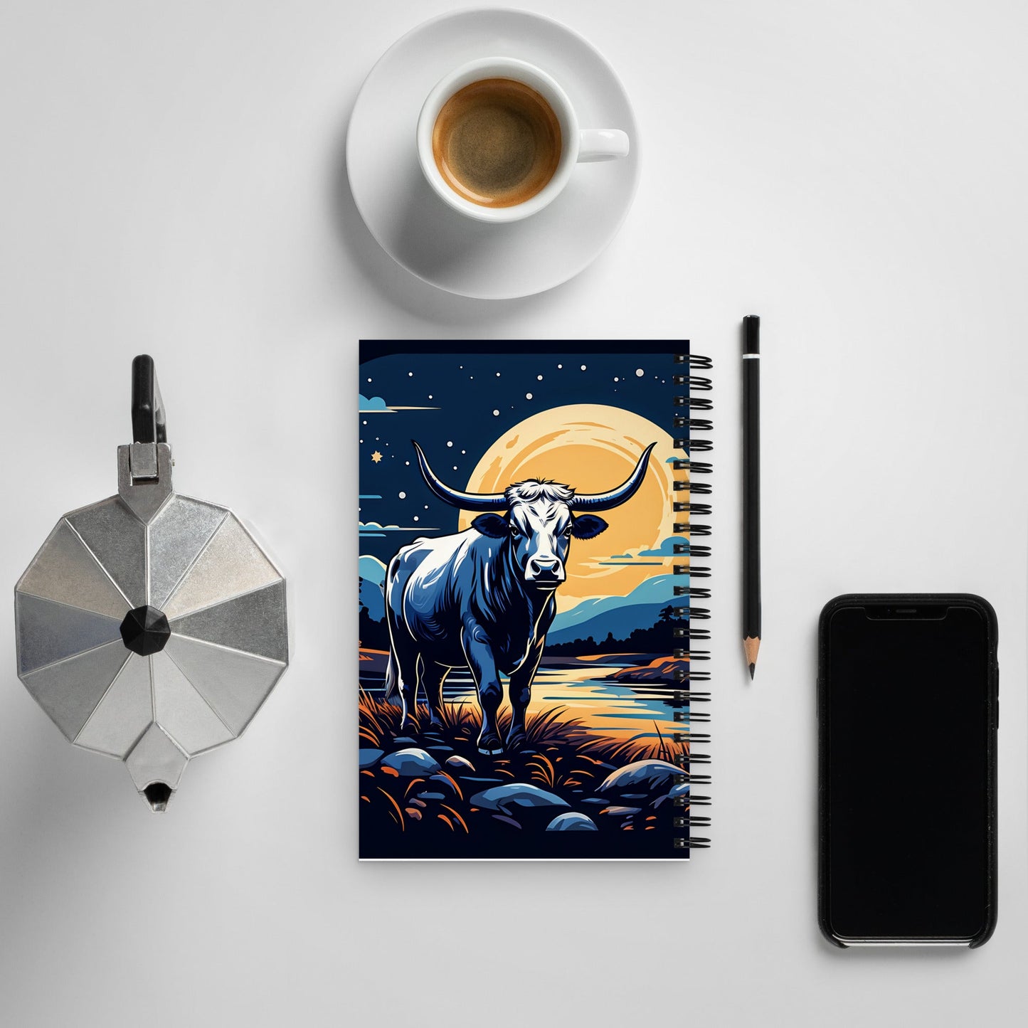 Longhorn Spiral Notebook - Spiral Notebooks - Discovery Co.