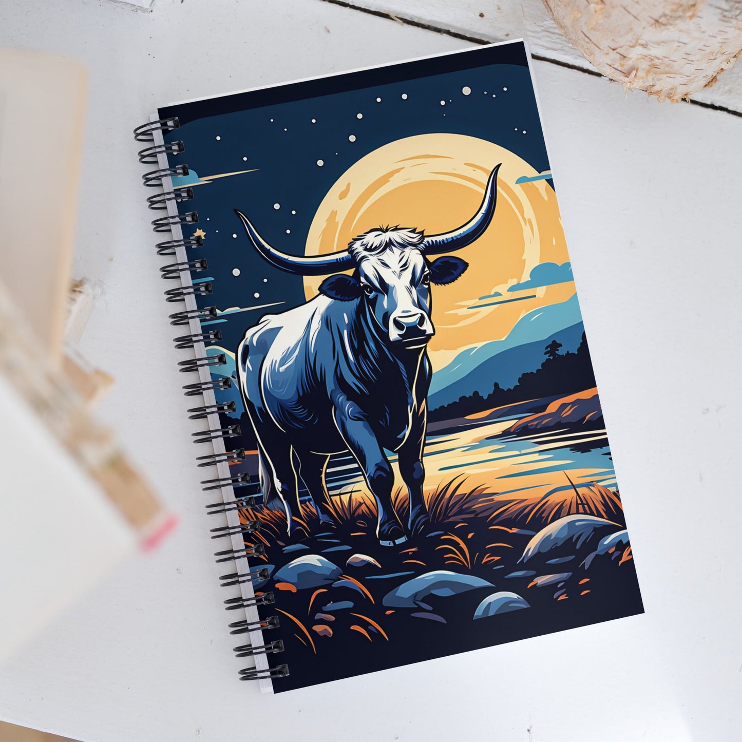 Longhorn Spiral Notebook - Spiral Notebooks - Discovery Co.