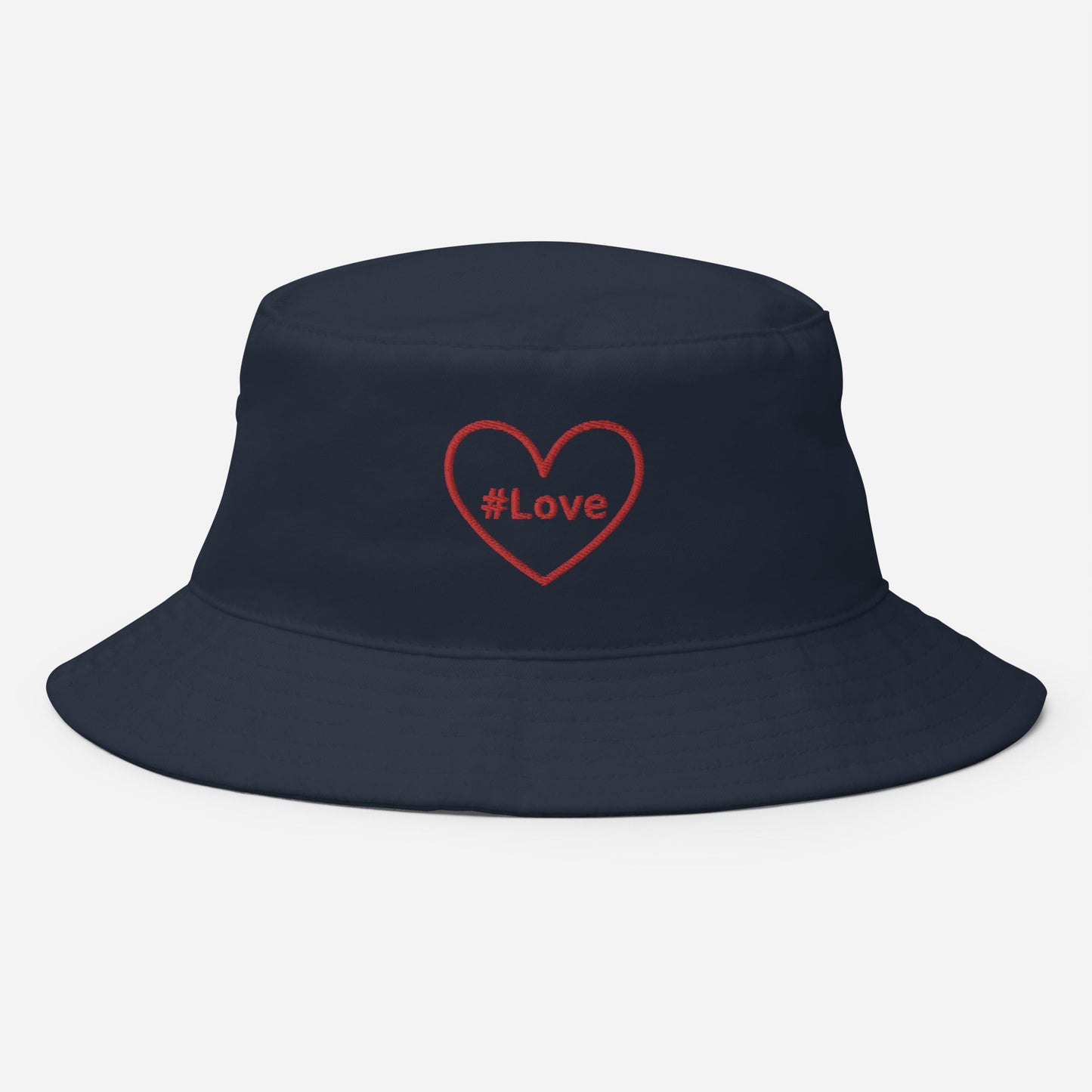 #Love Red Heart Bucket Hat - Hats - Discovery Co.