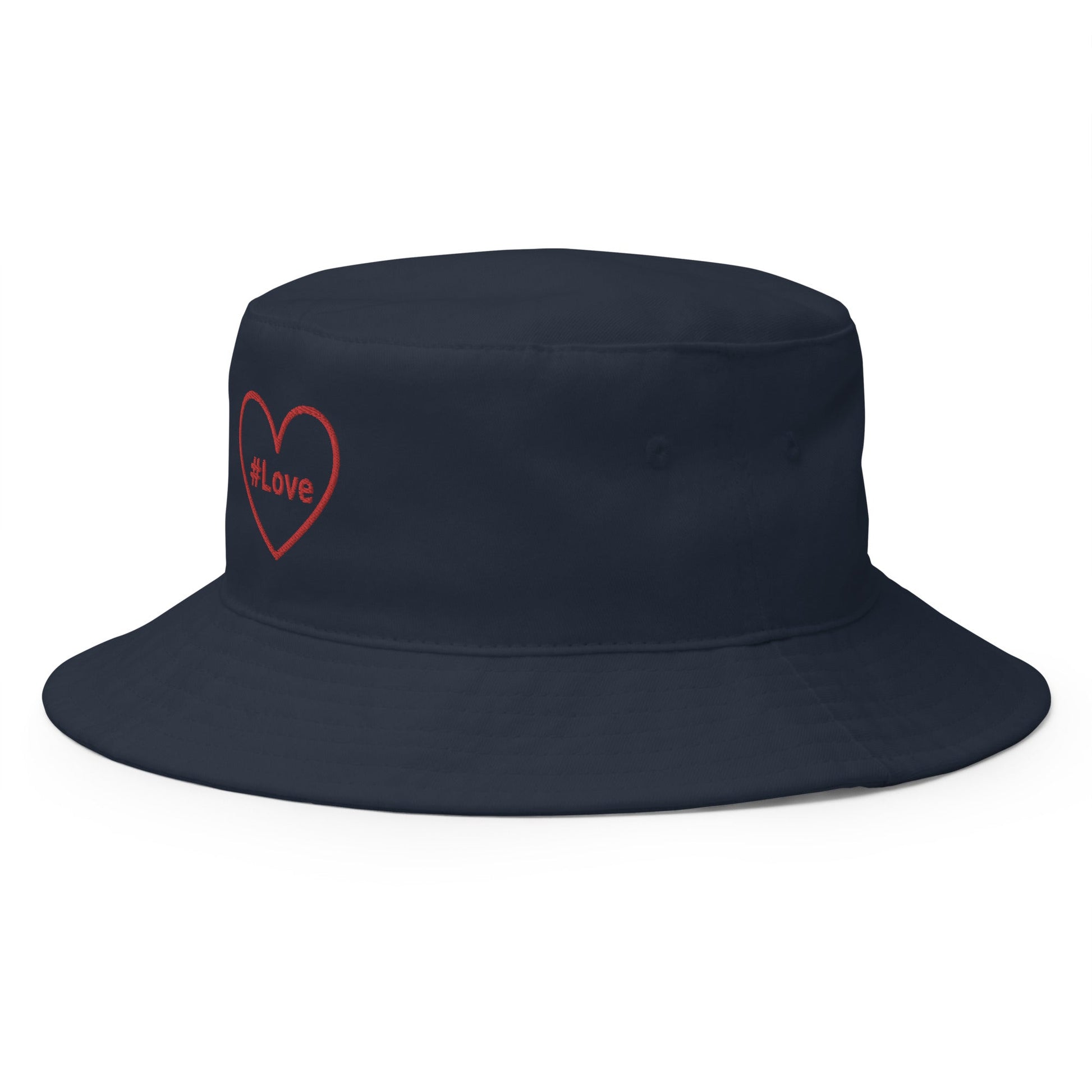 #Love Red Heart Bucket Hat - Hats - Discovery Co.