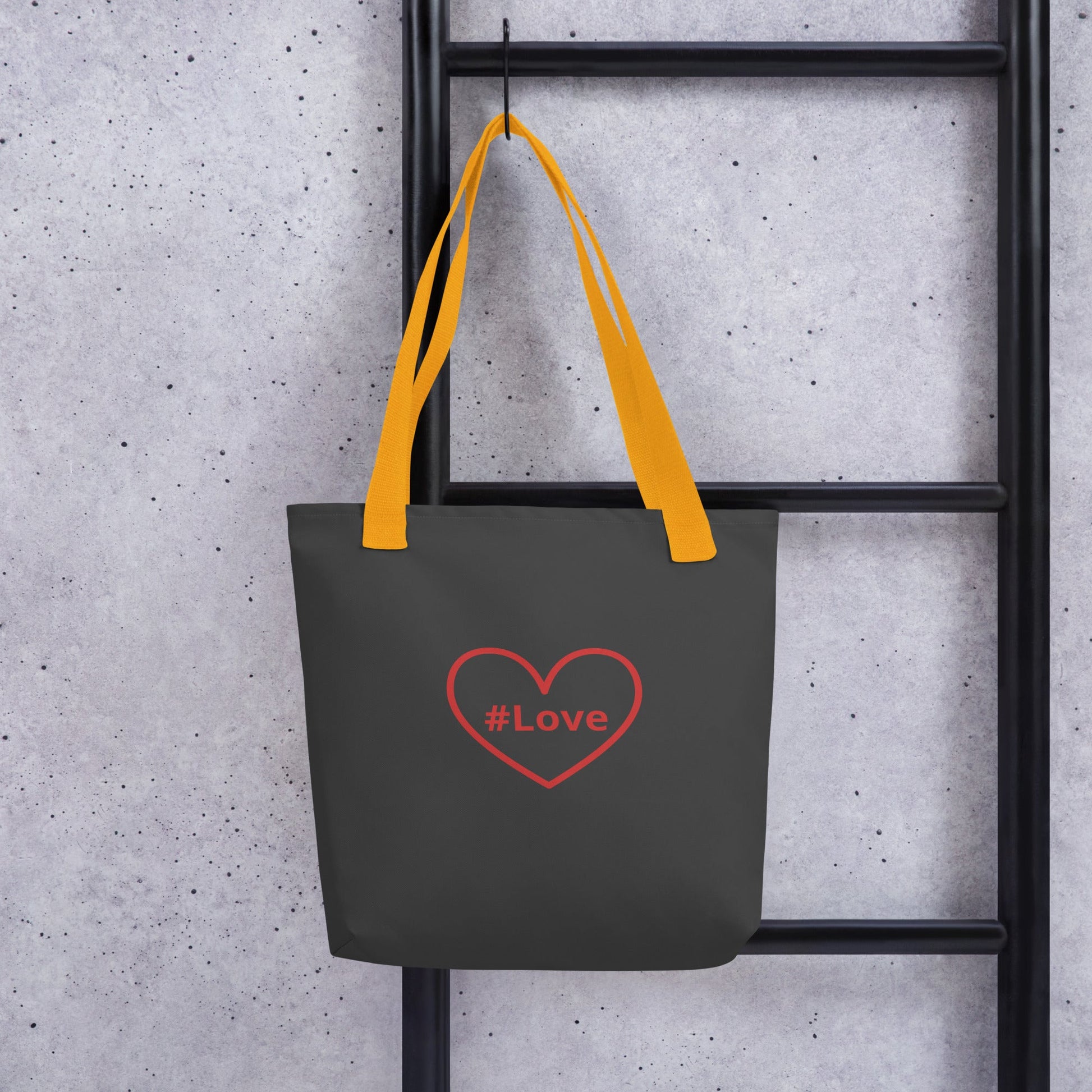 #Love Red Heart Tote Bag - Tote Bags - Discovery Co.