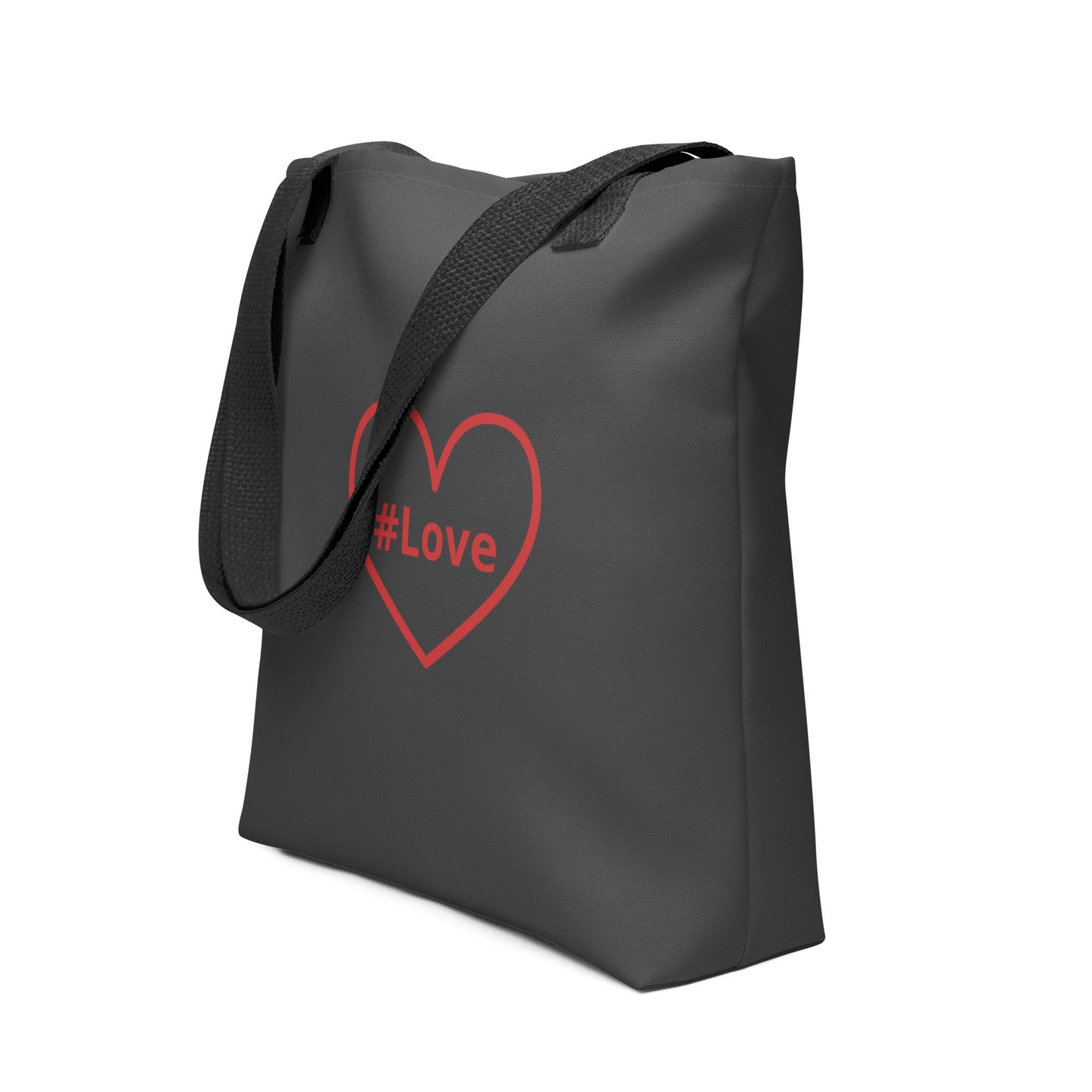 #Love Red Heart Tote Bag - Tote Bags - Discovery Co.