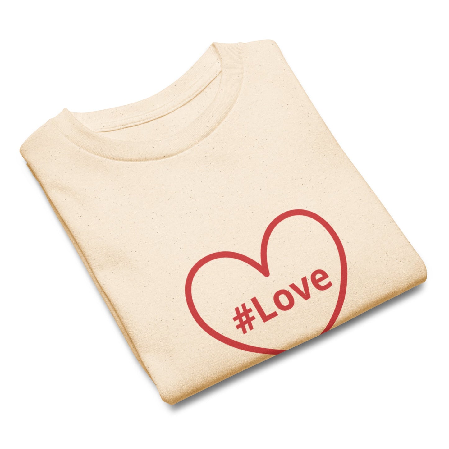 #Love Red Heart Youth Classic Tee - Kid's & Youth Apparel - Discovery Co.