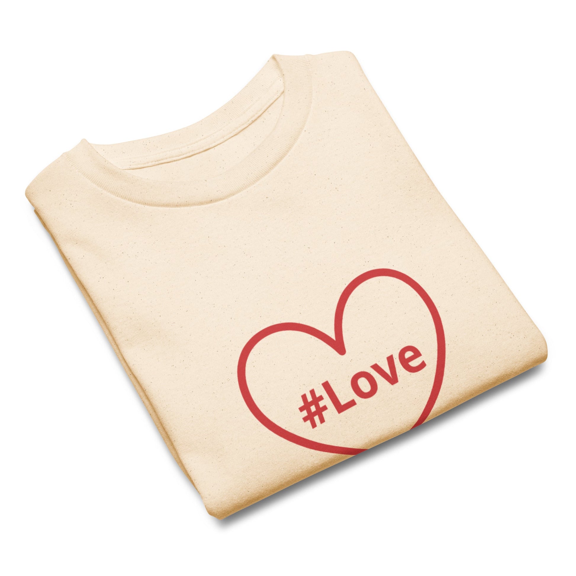 #Love Red Heart Youth Classic Tee - Kid's & Youth Apparel - Discovery Co.