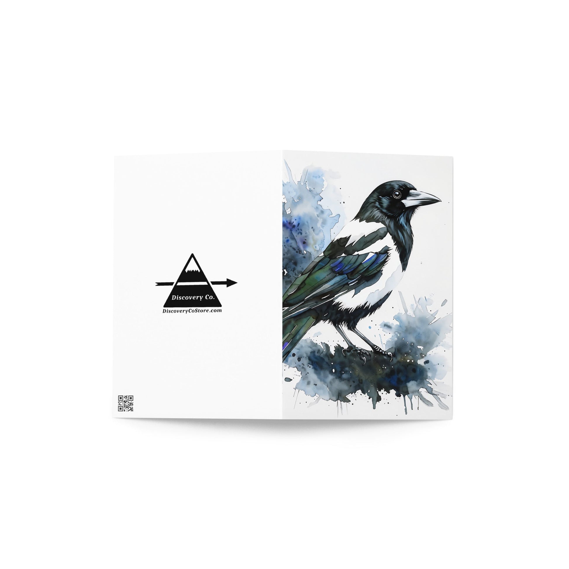 Magpie Greeting Card - Greeting Card - Discovery Co.