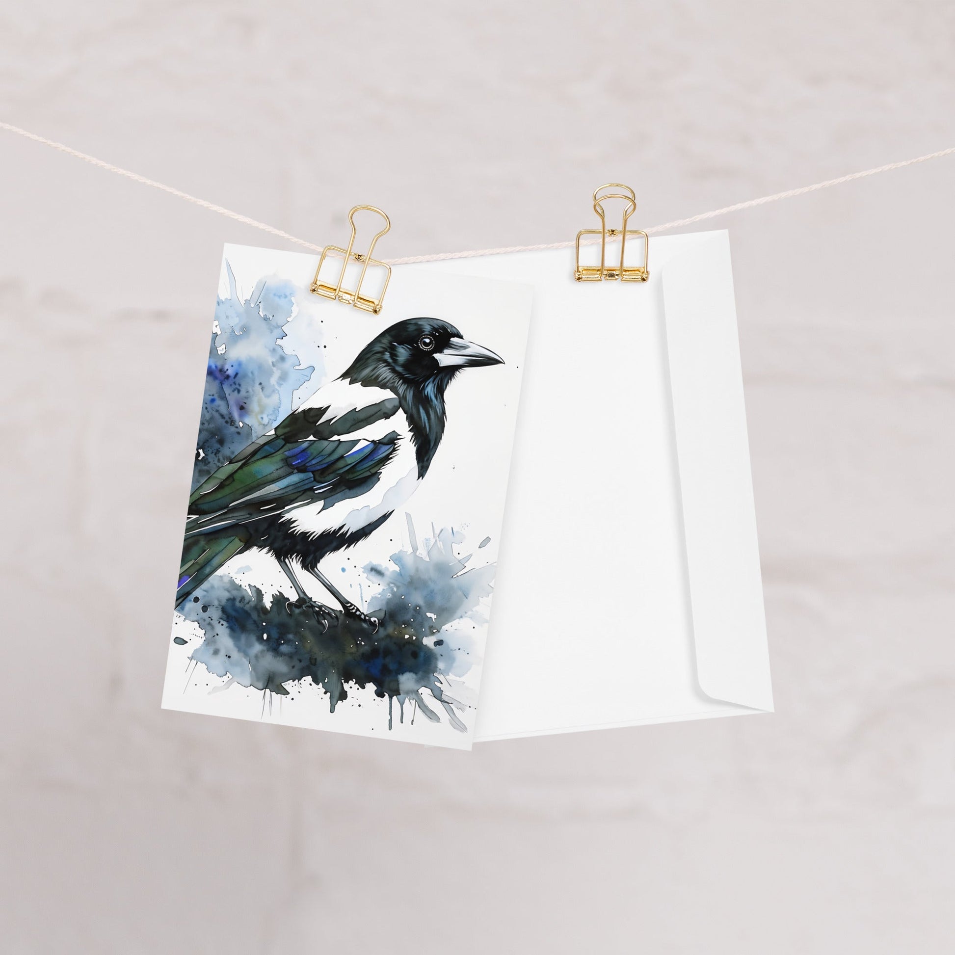Magpie Greeting Card - Greeting Card - Discovery Co.