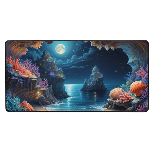 Majestic Beach Desk Mat - Mouse Pads - Discovery Co.