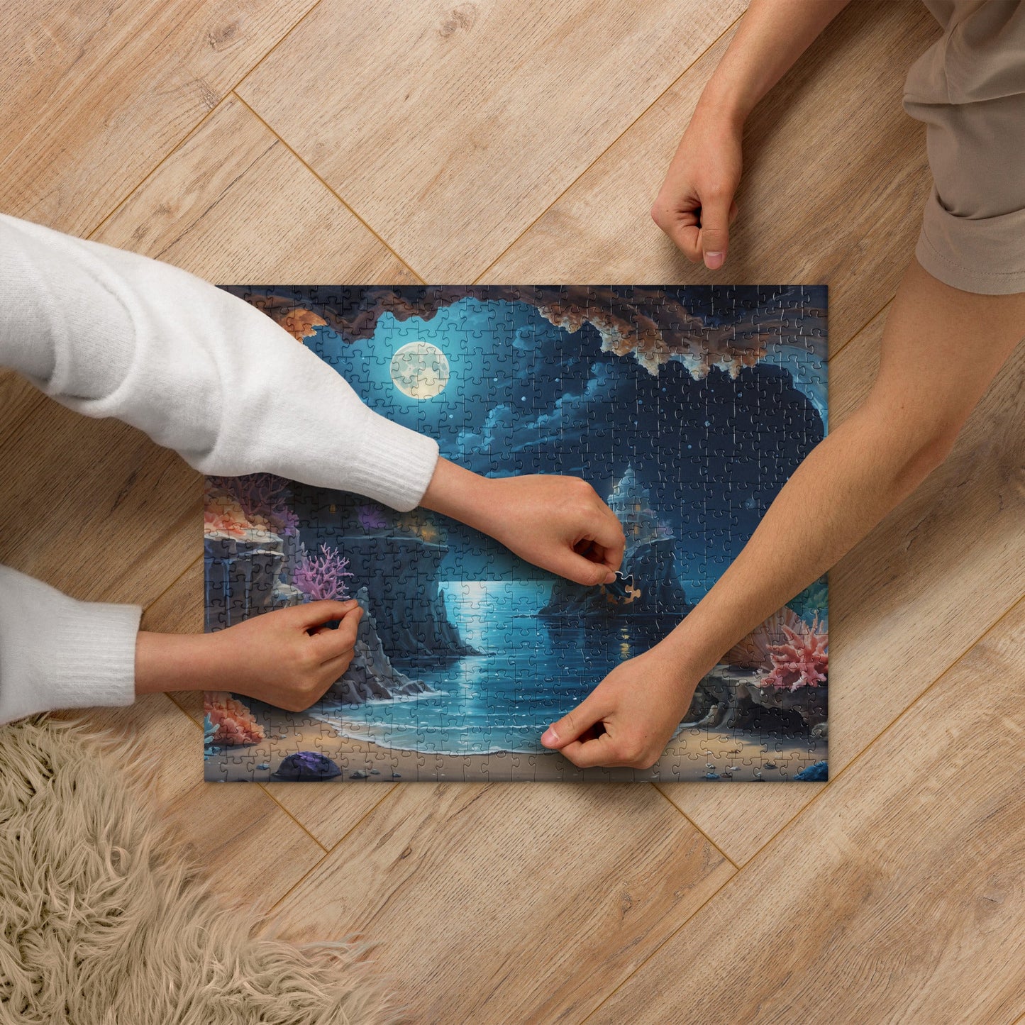 Majestic Beach Jigsaw Puzzle - Puzzle - Discovery Co.