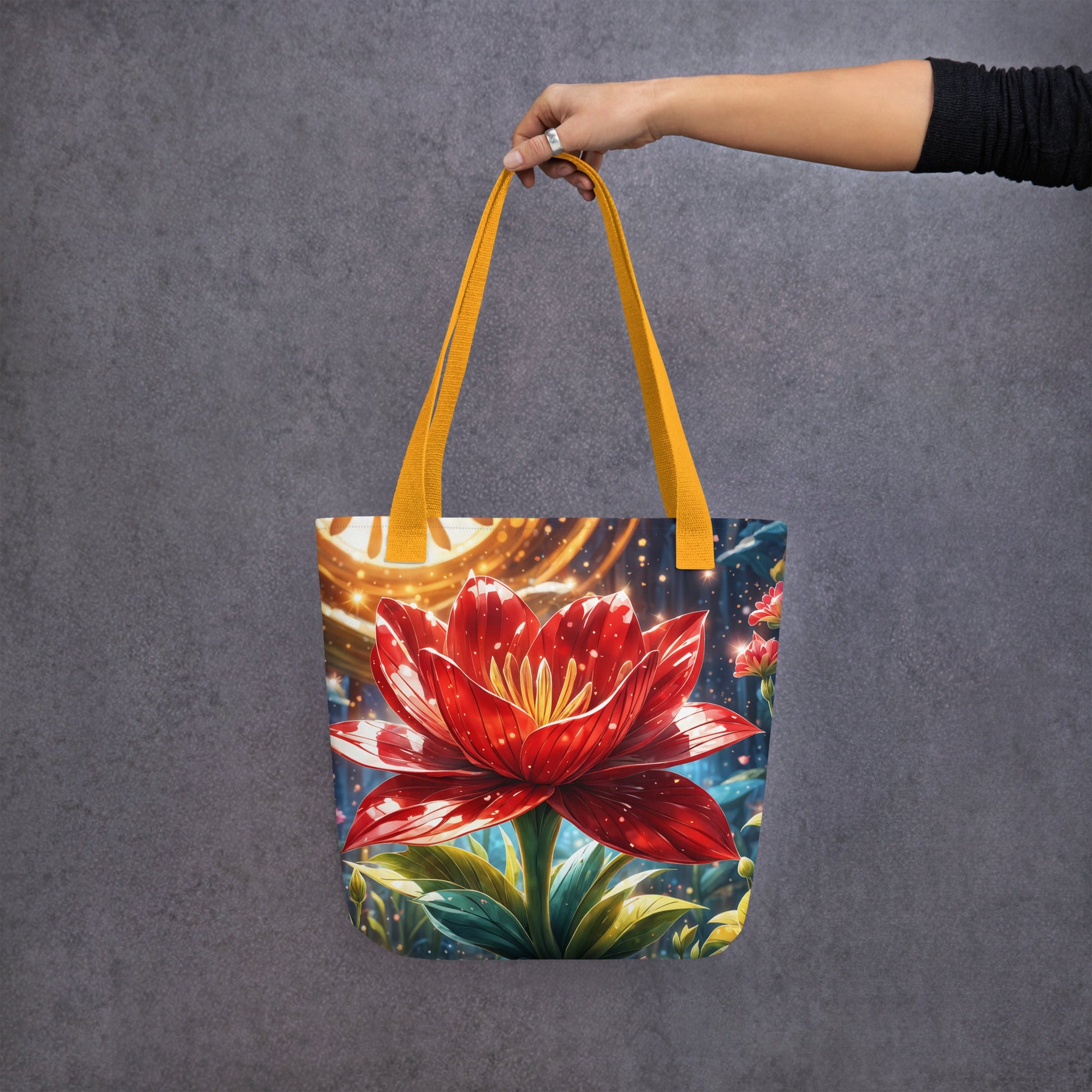 Majestic Flower Tote Bag - Tote Bags - Discovery Co.