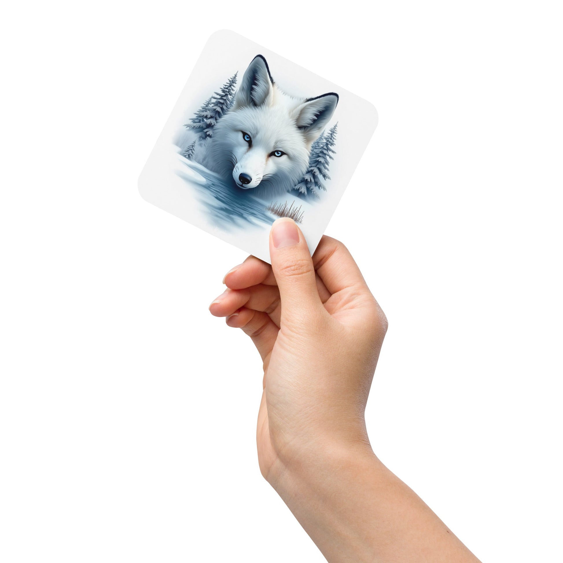 Majestic Fox Cork - Back Coaster - Coasters - Discovery Co.