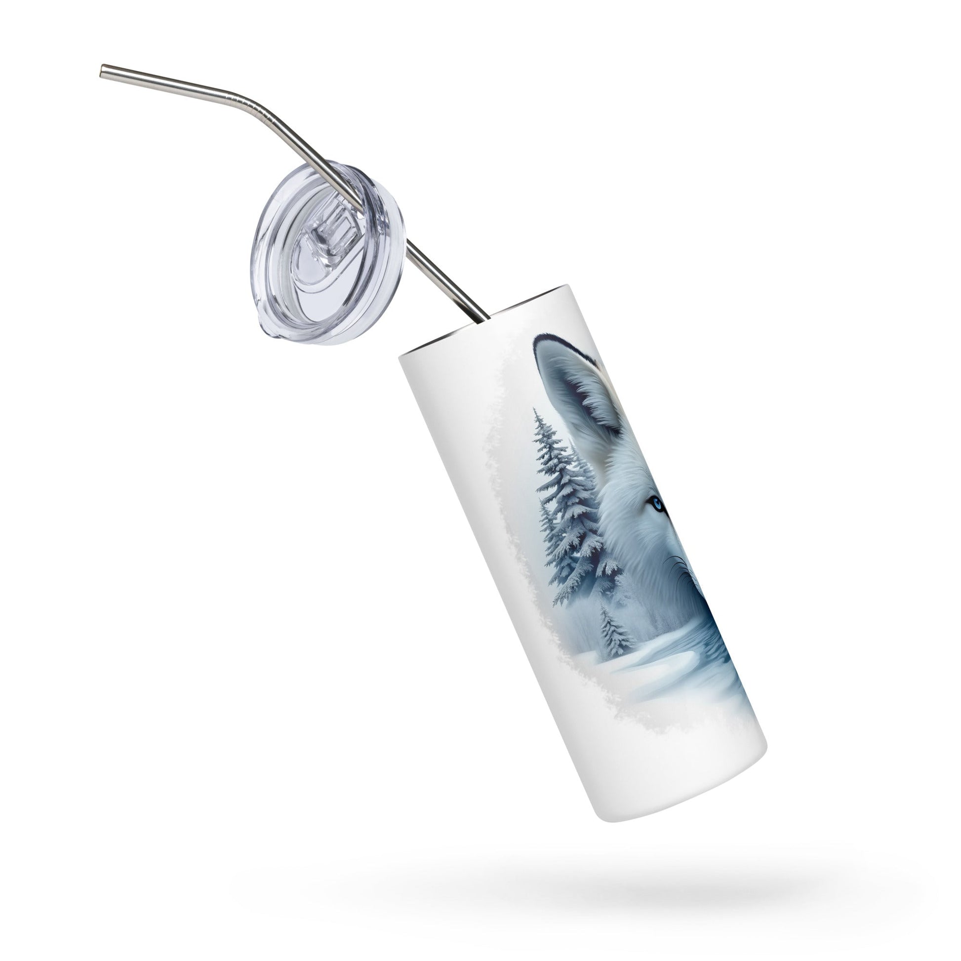 Majestic Fox Stainless Steel Tumbler - Steel Tumbler - Discovery Co.