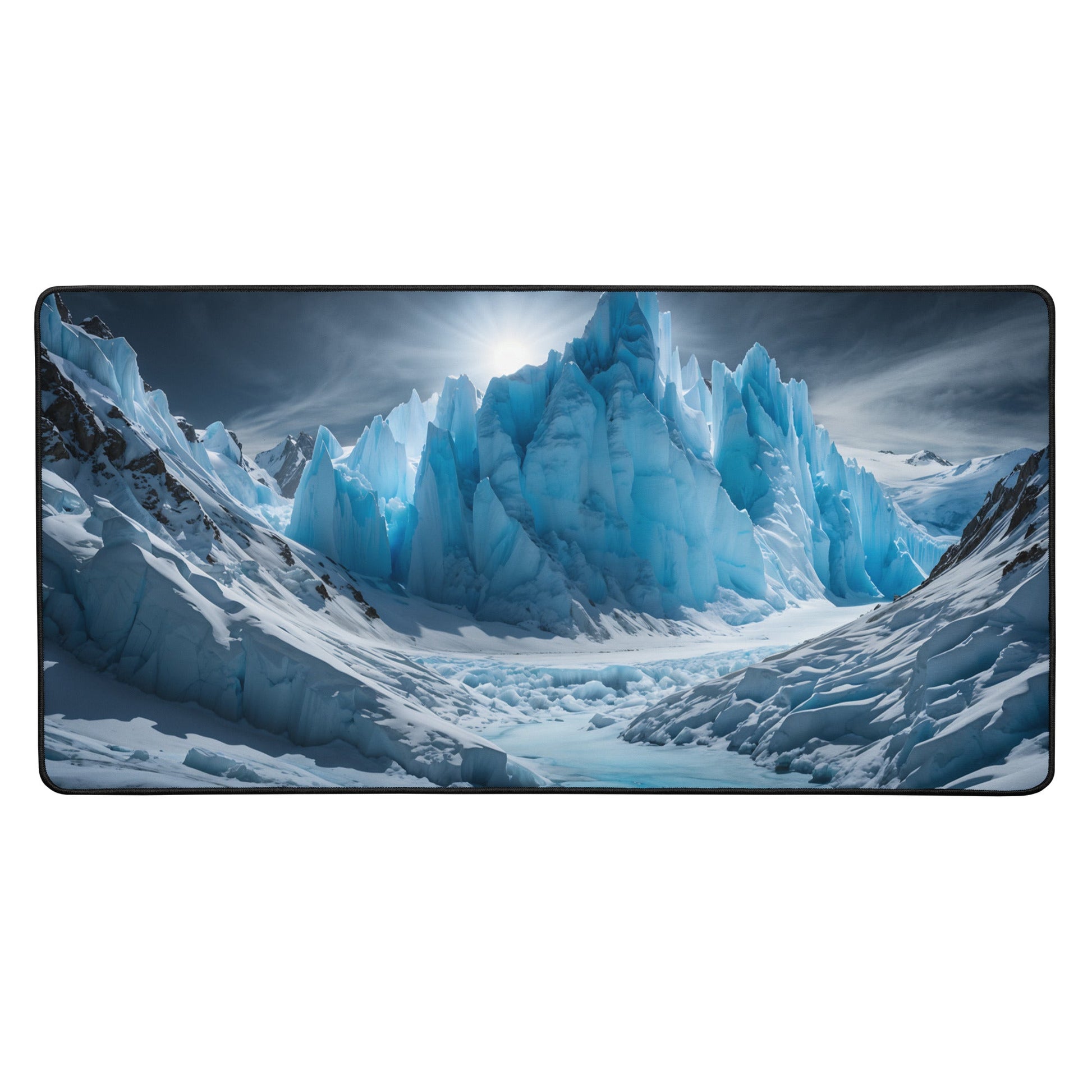 Majestic Glacier Desk Mat - Mouse Pads - Discovery Co.