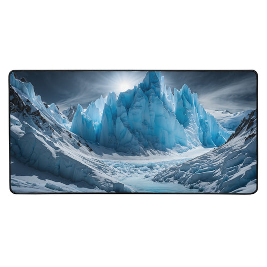 Majestic Glacier Desk Mat - Mouse Pads - Discovery Co.