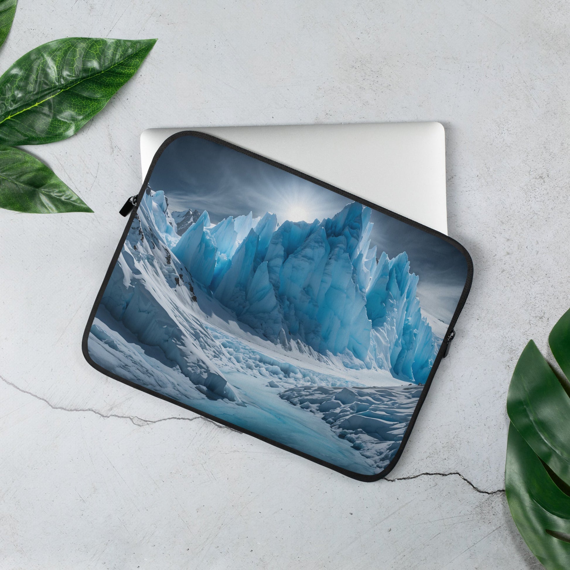 Majestic Glacier Laptop Sleeve - Laptop Cases - Discovery Co.