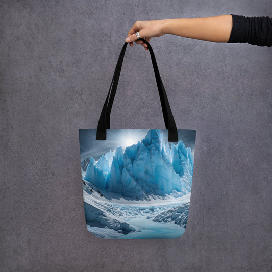 Majestic Glacier Tote Bag - Tote Bags - Discovery Co.