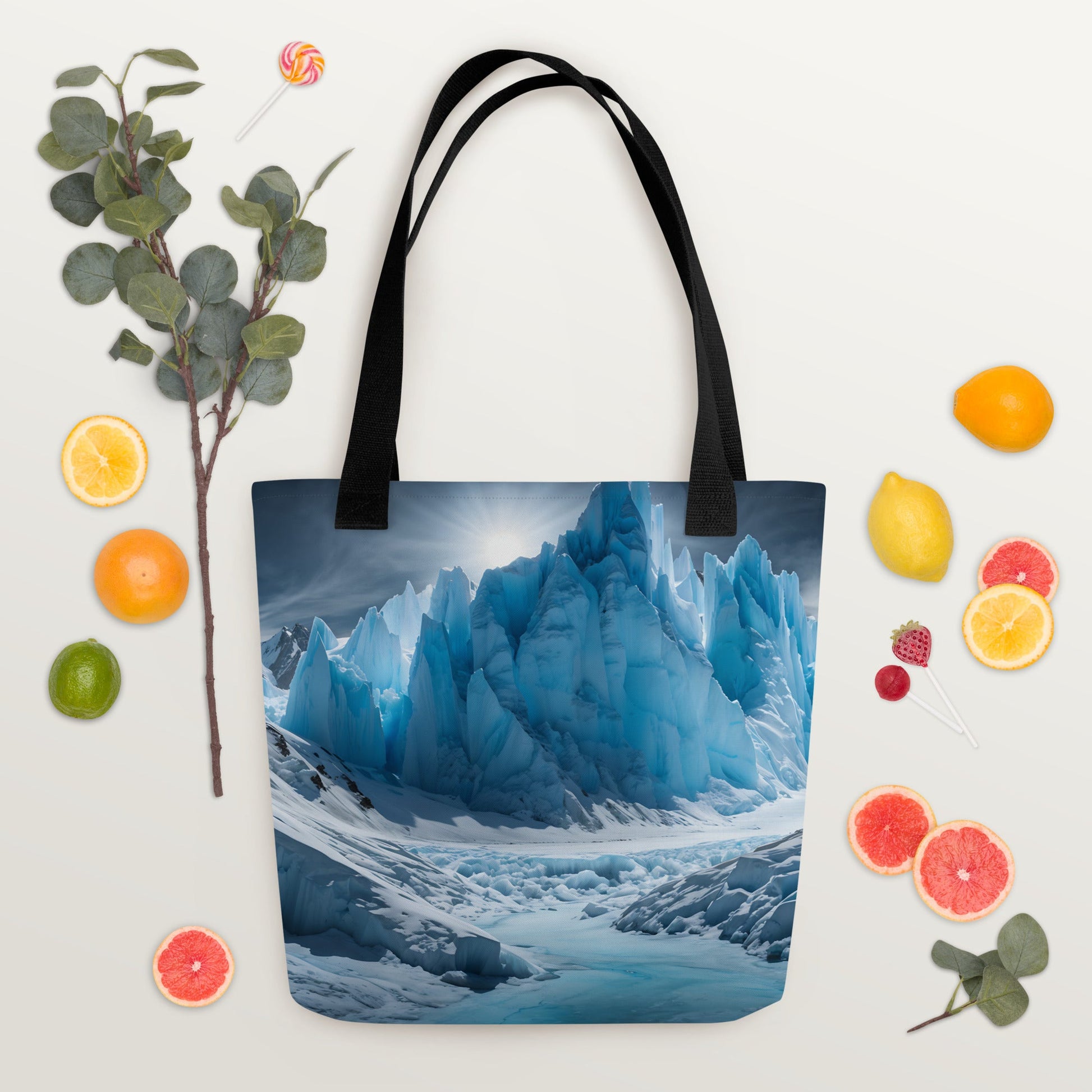 Majestic Glacier Tote Bag - Tote Bags - Discovery Co.