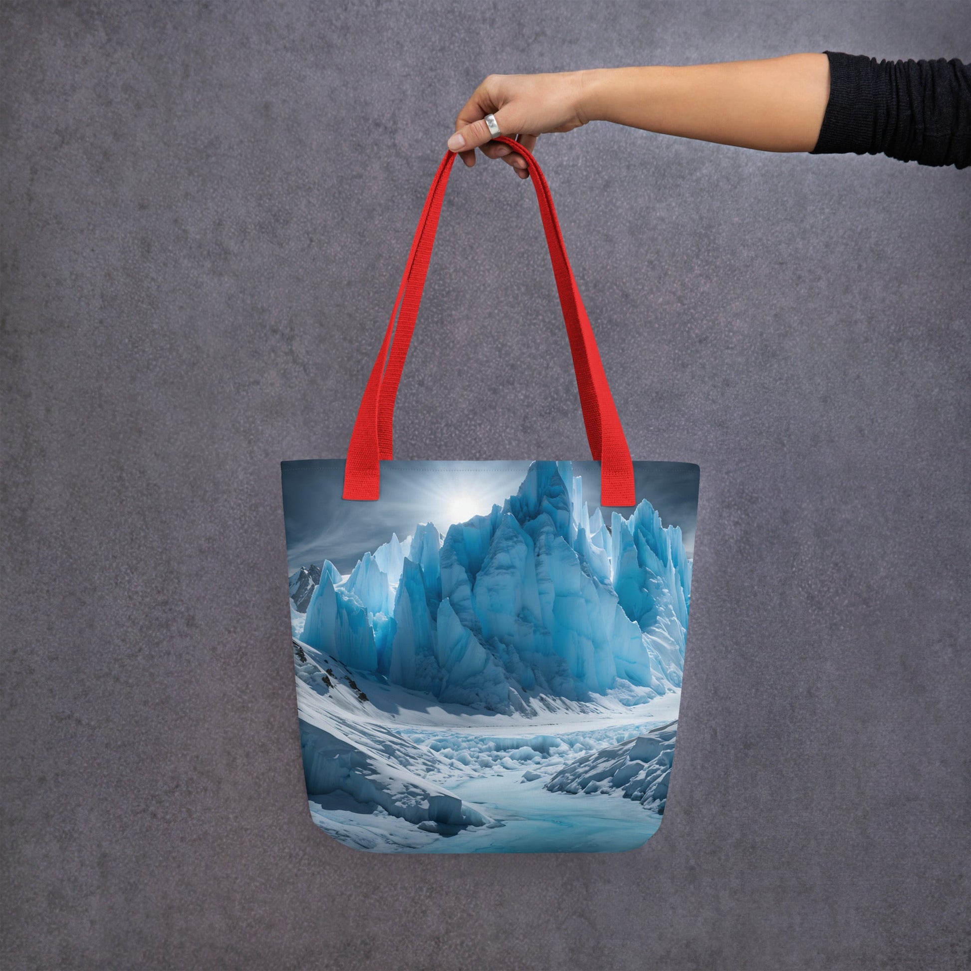 Majestic Glacier Tote Bag - Tote Bags - Discovery Co.