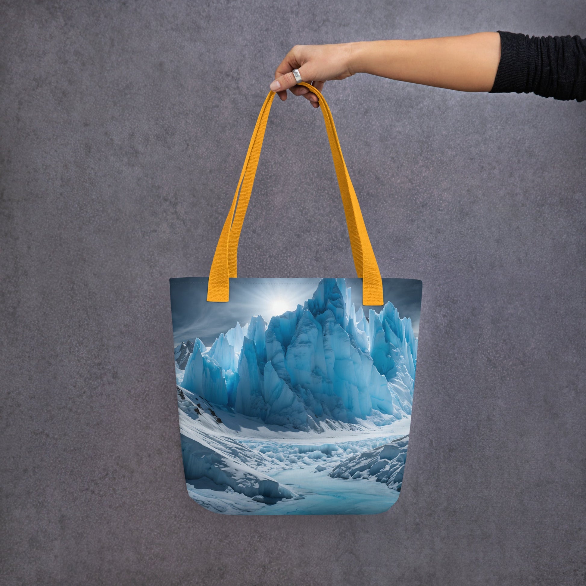 Majestic Glacier Tote Bag - Tote Bags - Discovery Co.