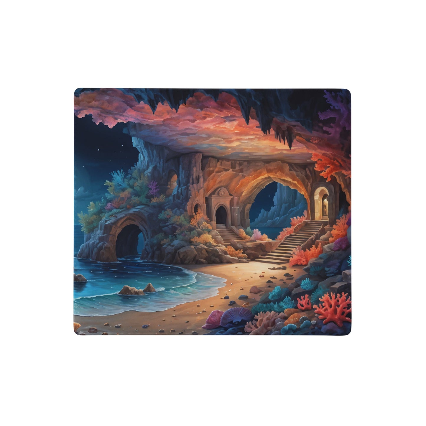 Majestic Moonlit Beach Gaming Mouse Pad - Mouse Pads - Discovery Co.