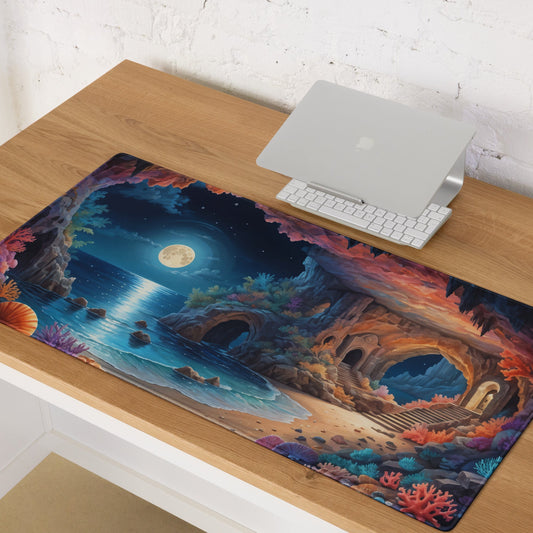 Majestic Moonlit Beach Gaming Mouse Pad - Mouse Pads - Discovery Co.