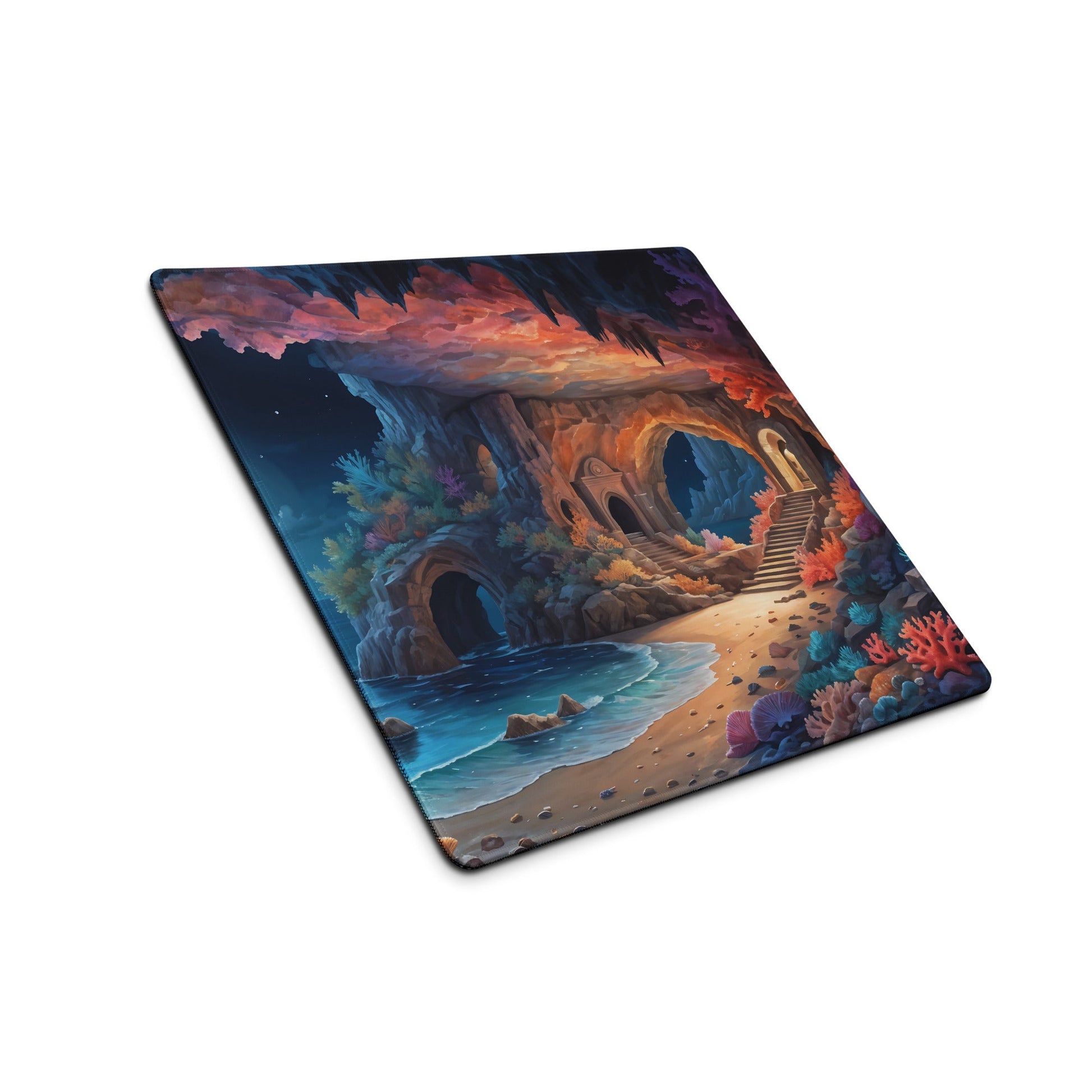 Majestic Moonlit Beach Gaming Mouse Pad - Mouse Pads - Discovery Co.