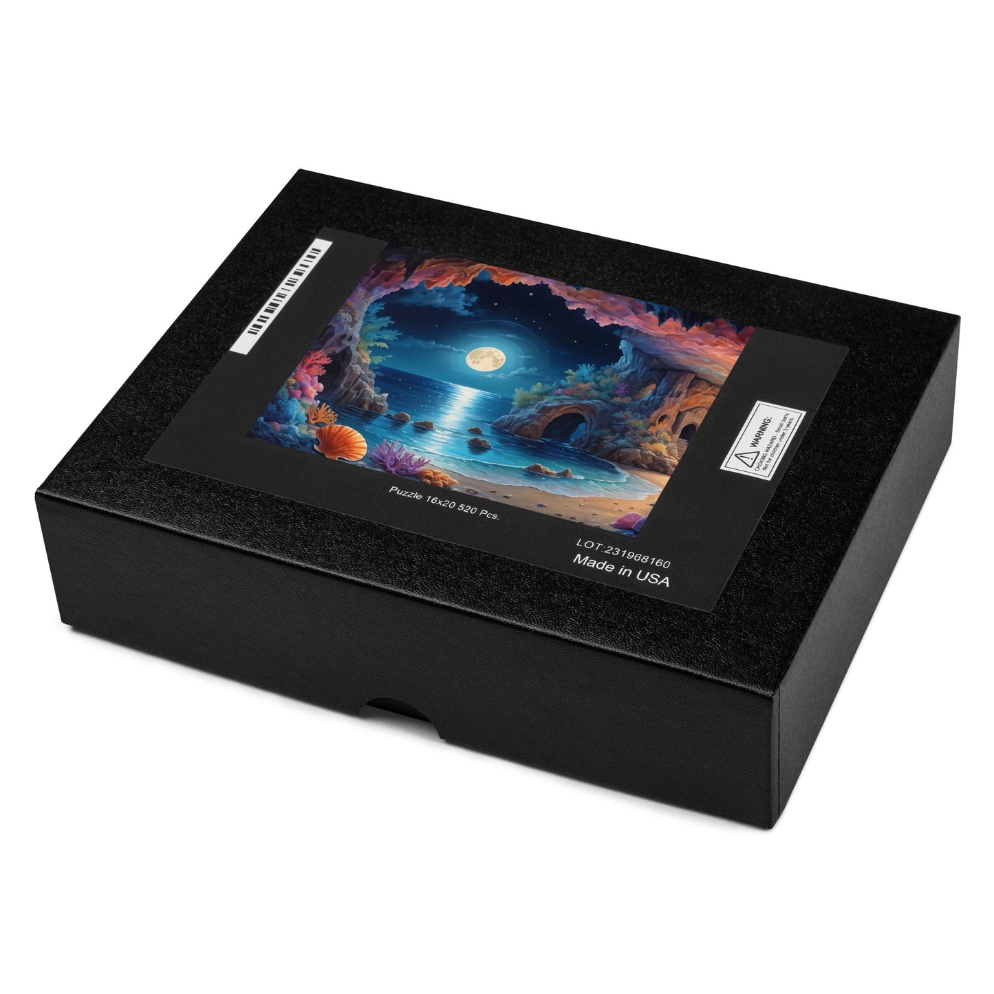 Majestic Moonlit Beach Jigsaw Puzzle - Puzzle - Discovery Co.